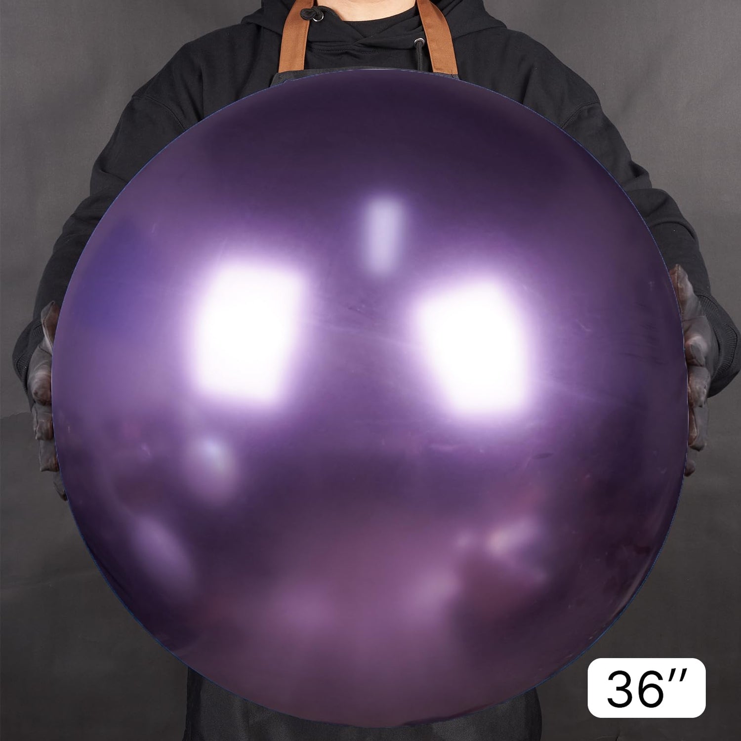 Purple-G105 Metallic Balloons 4pcs (36 inch)