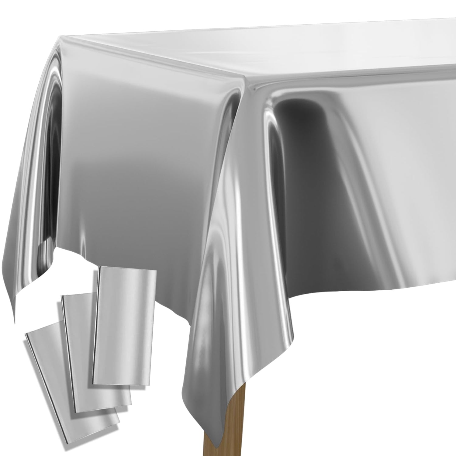 Silver-LG201 Tablecloth 3pcs