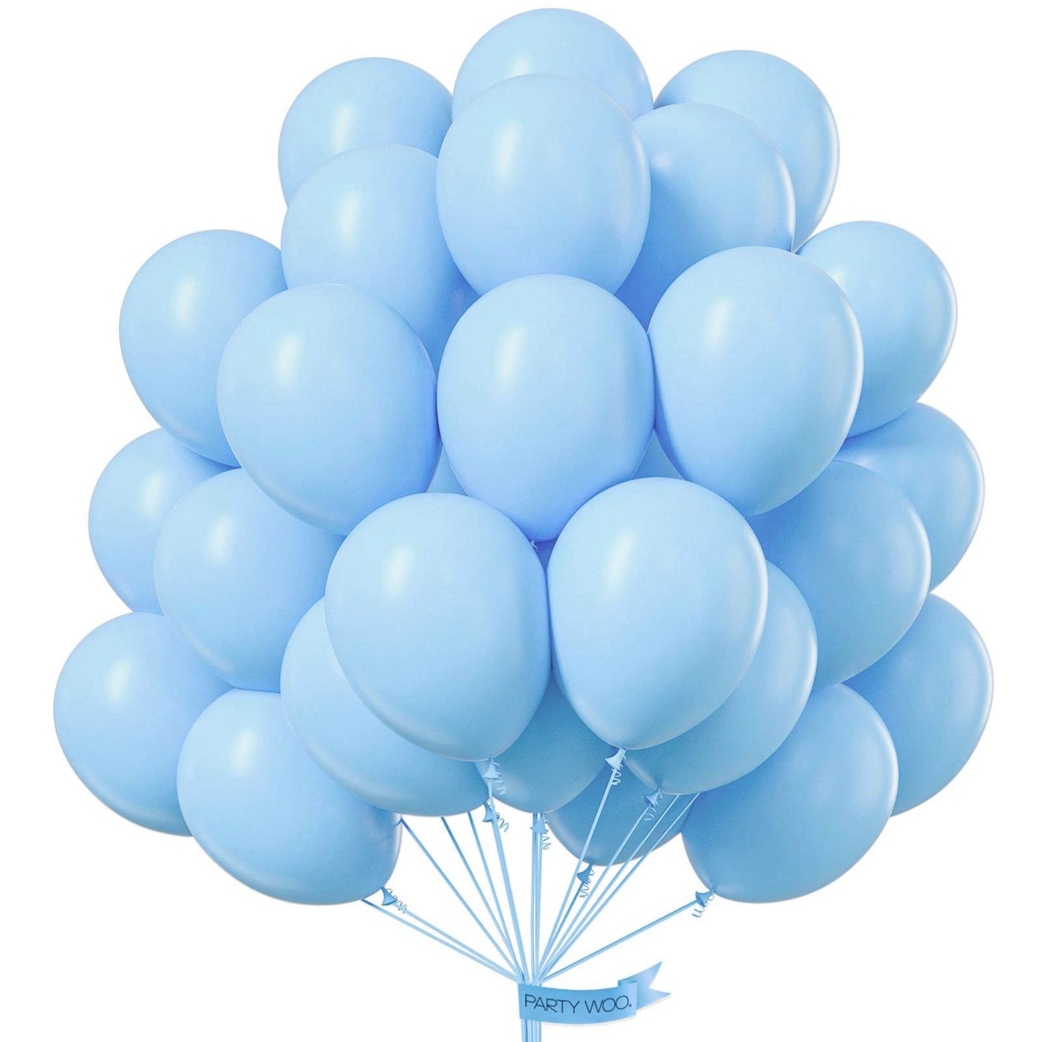 Blue-Y4 Balloons 100pcs (12 inch)