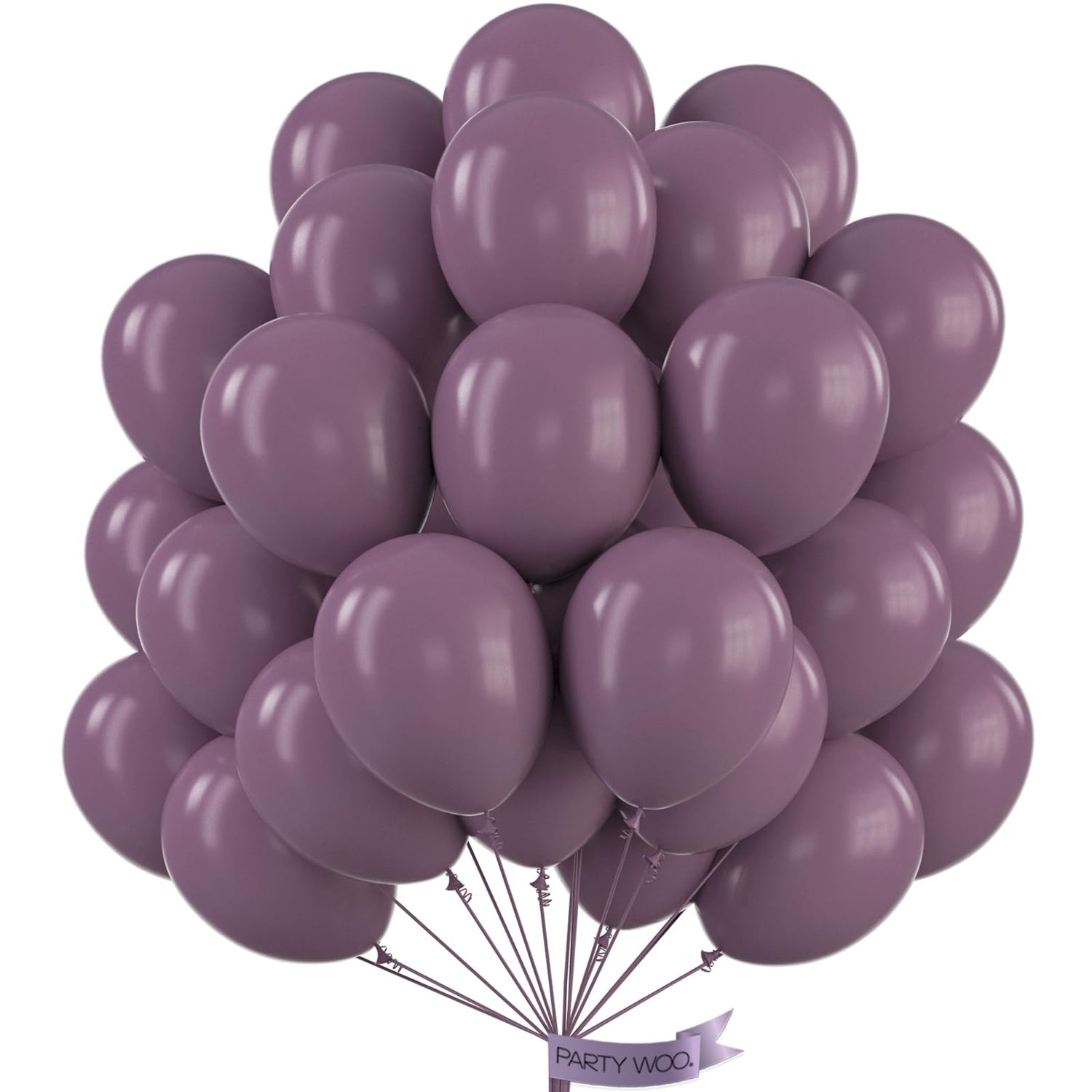 Purple-F50 Balloons 50pcs (12 inch)
