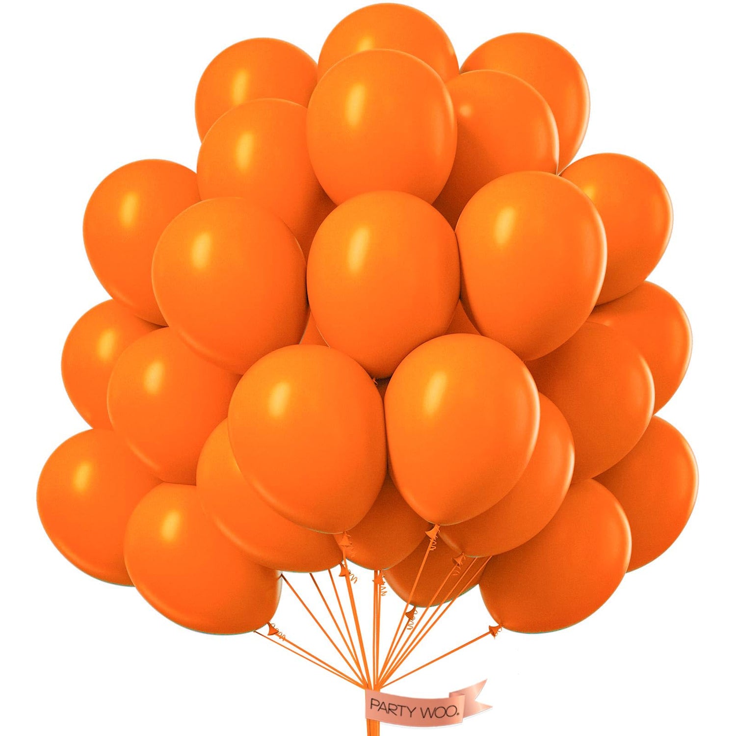 Orange-Y9 Balloons 50pcs (12 inch)