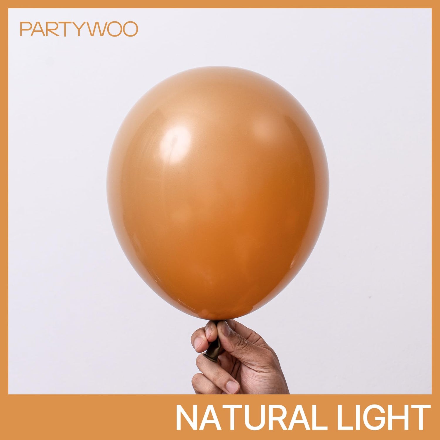 Brown-F10 Balloons 50pcs (12 inch)