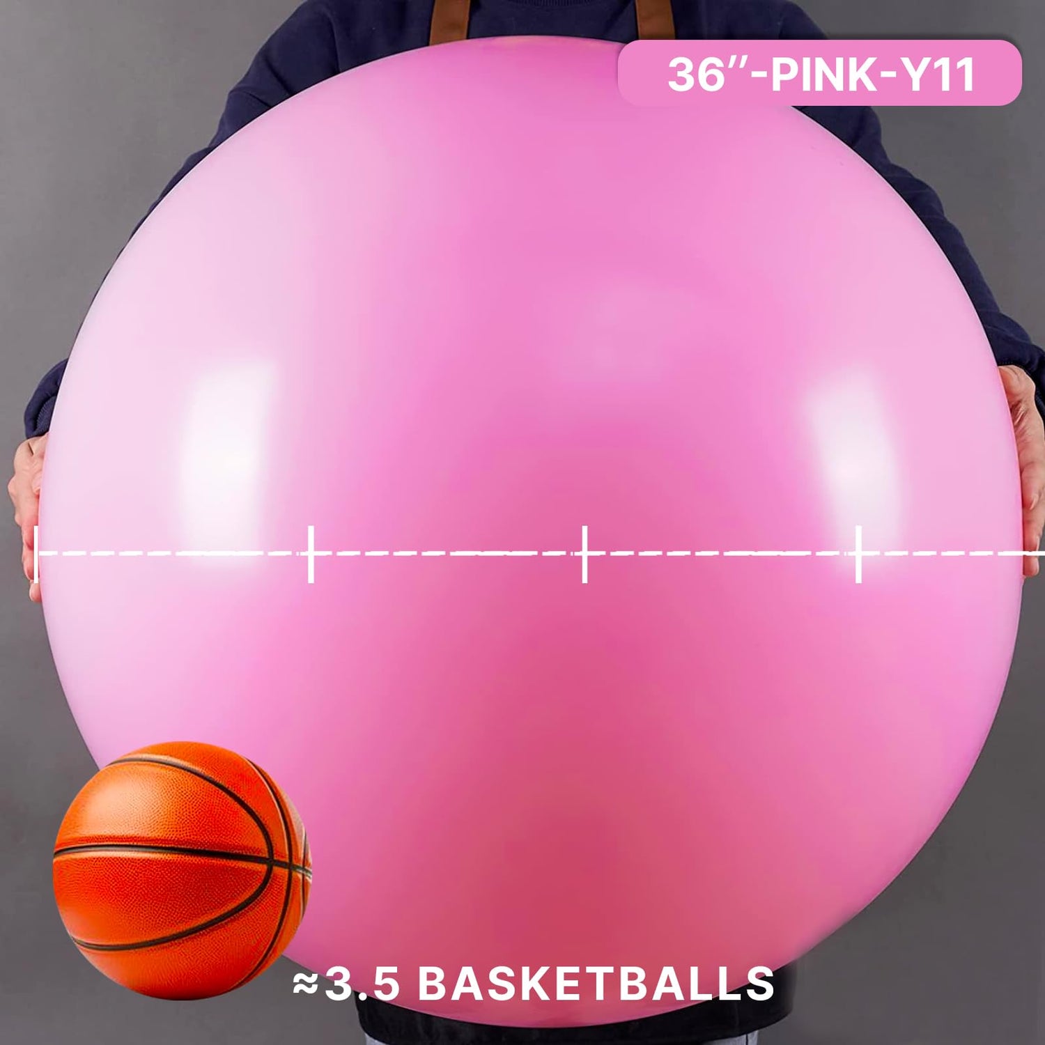 Pink-Y11 Balloons 4pcs (36 inch)