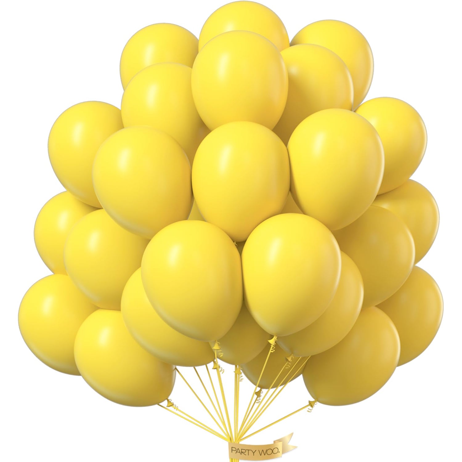 Yellow-Y55 Balloons 50pcs (12 inch)