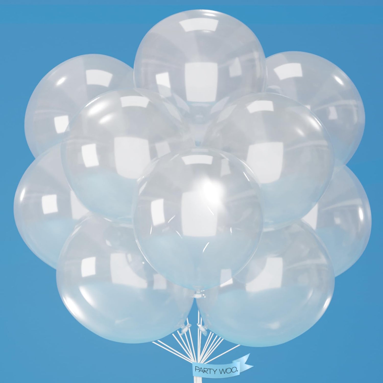 Transparent-Y2 Balloons 20pcs (18 inch)