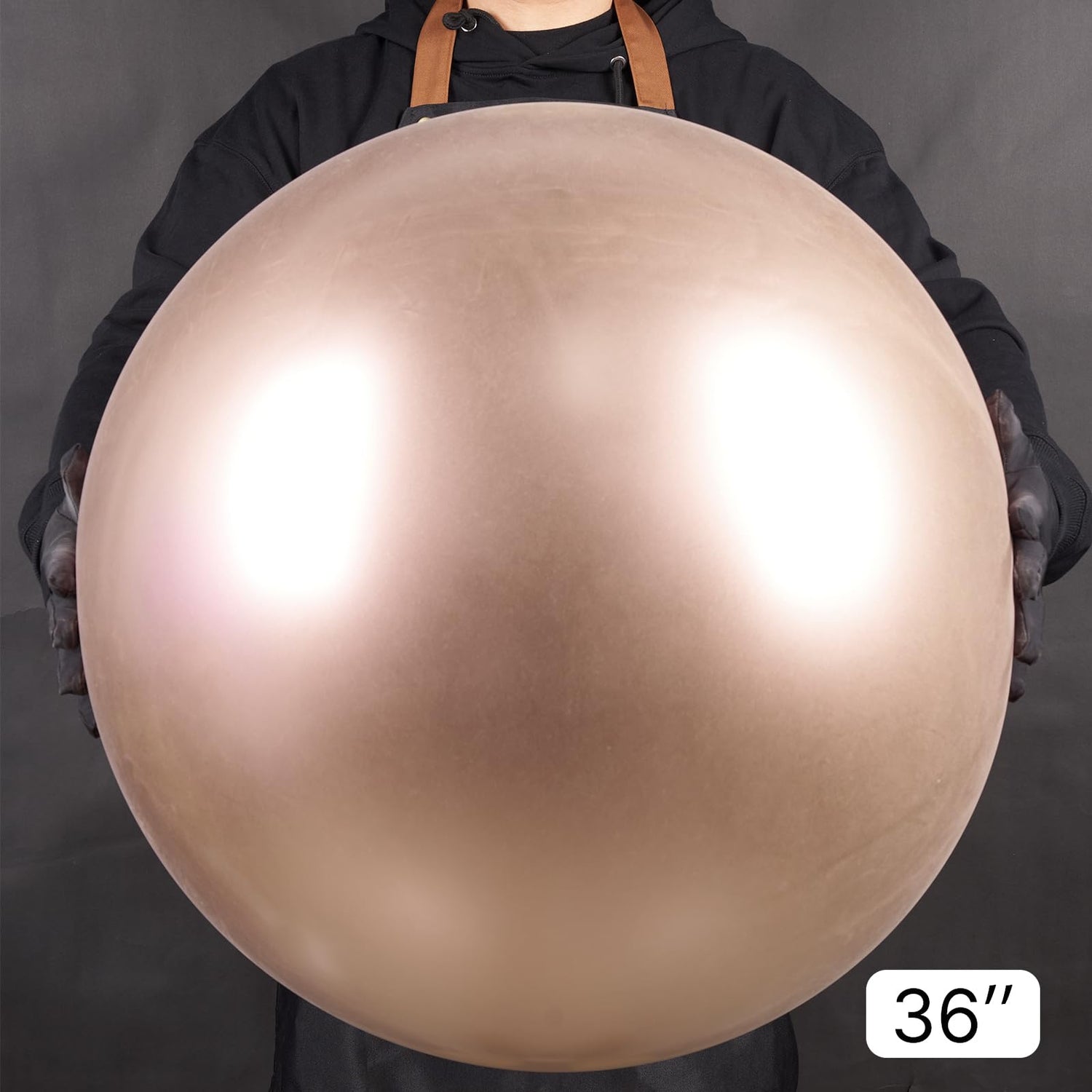 Champagne Gold-G112 Metallic Balloons 4pcs (36 inch)