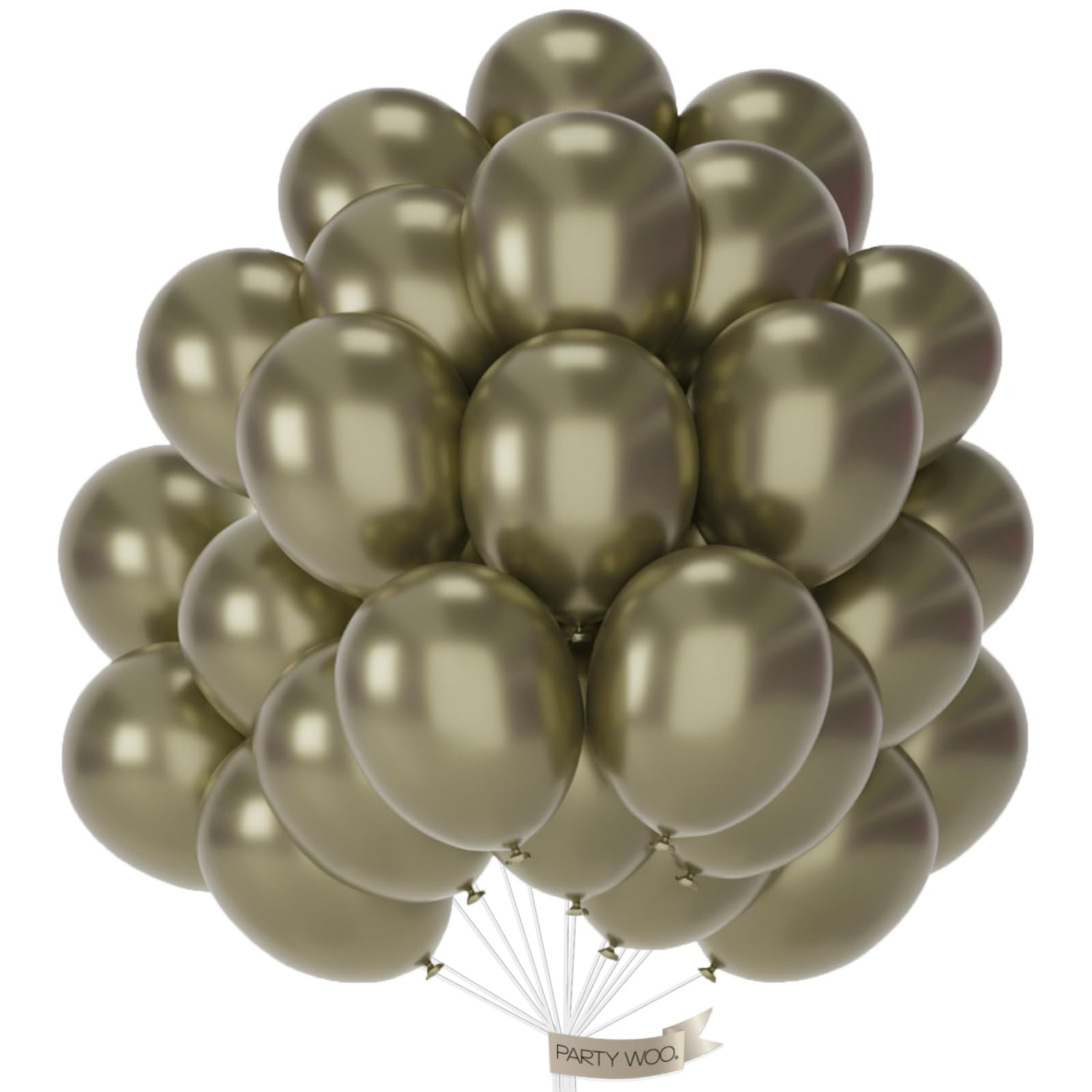 Green-G126 Metallic Balloons 50pcs (12 inch)