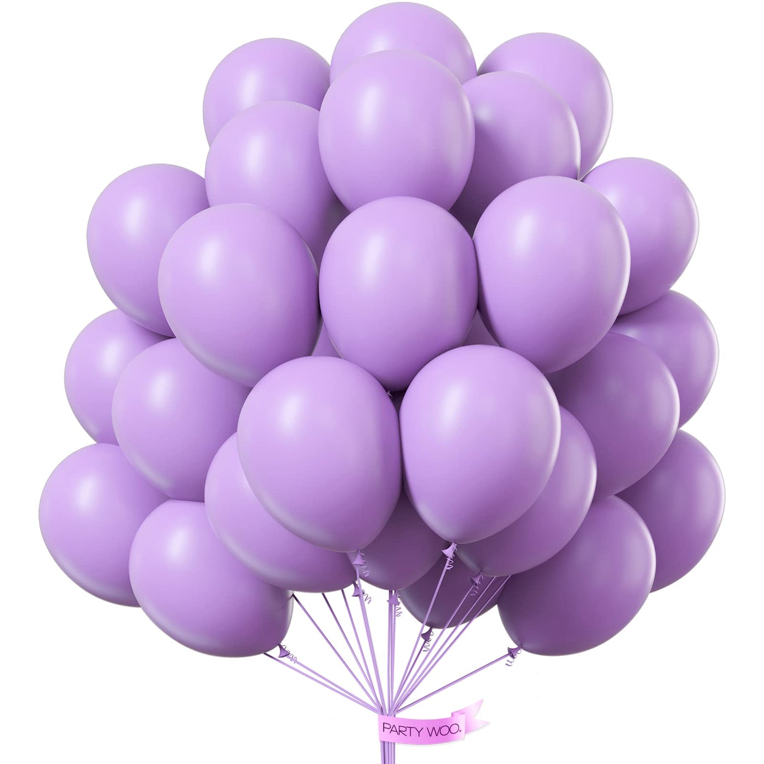 Macaron Purple-Q10 Balloons 50pcs (12 inch)
