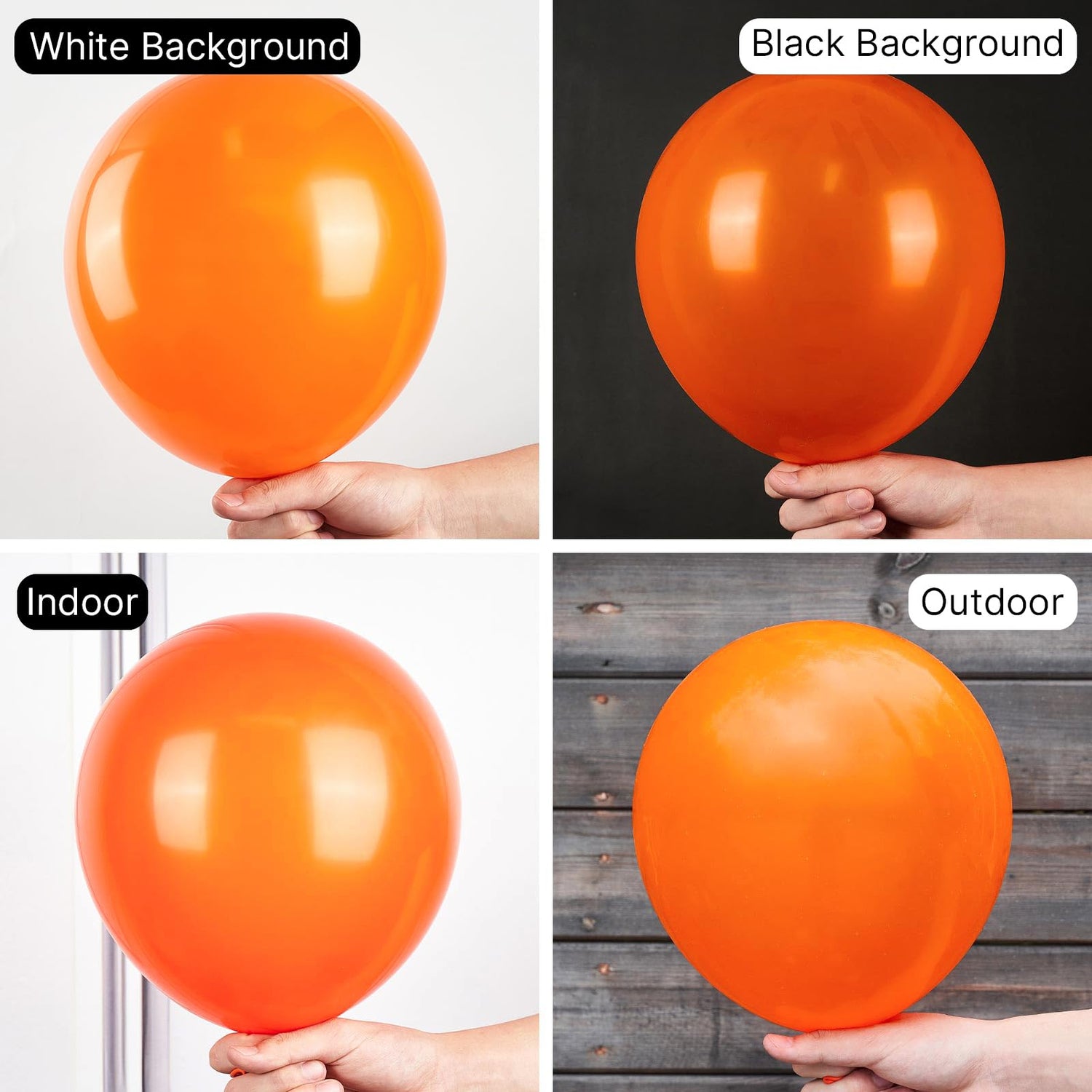 Orange-Y9 Balloons 50pcs (12 inch)
