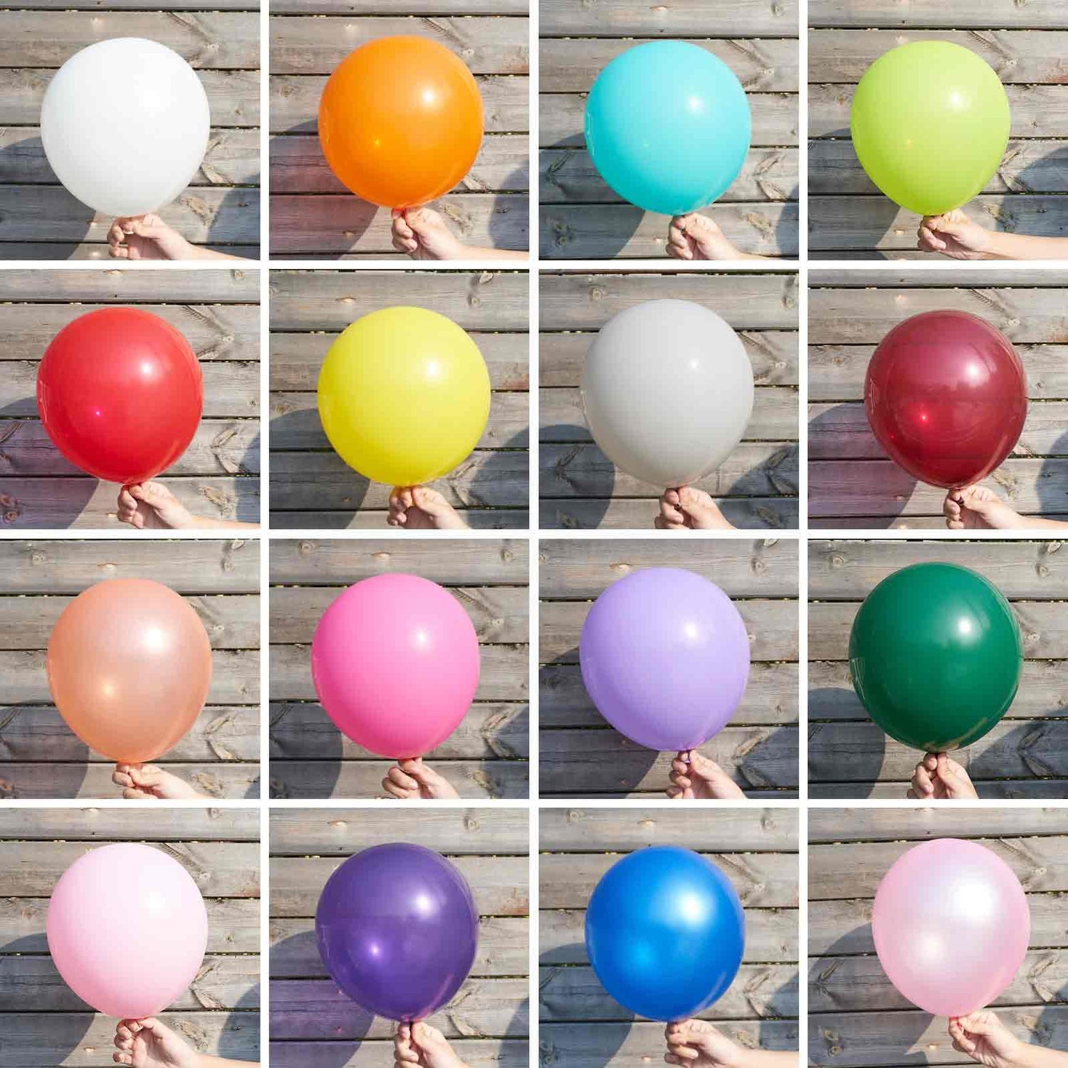 Multicolored Balloons 50pcs (12 inch)