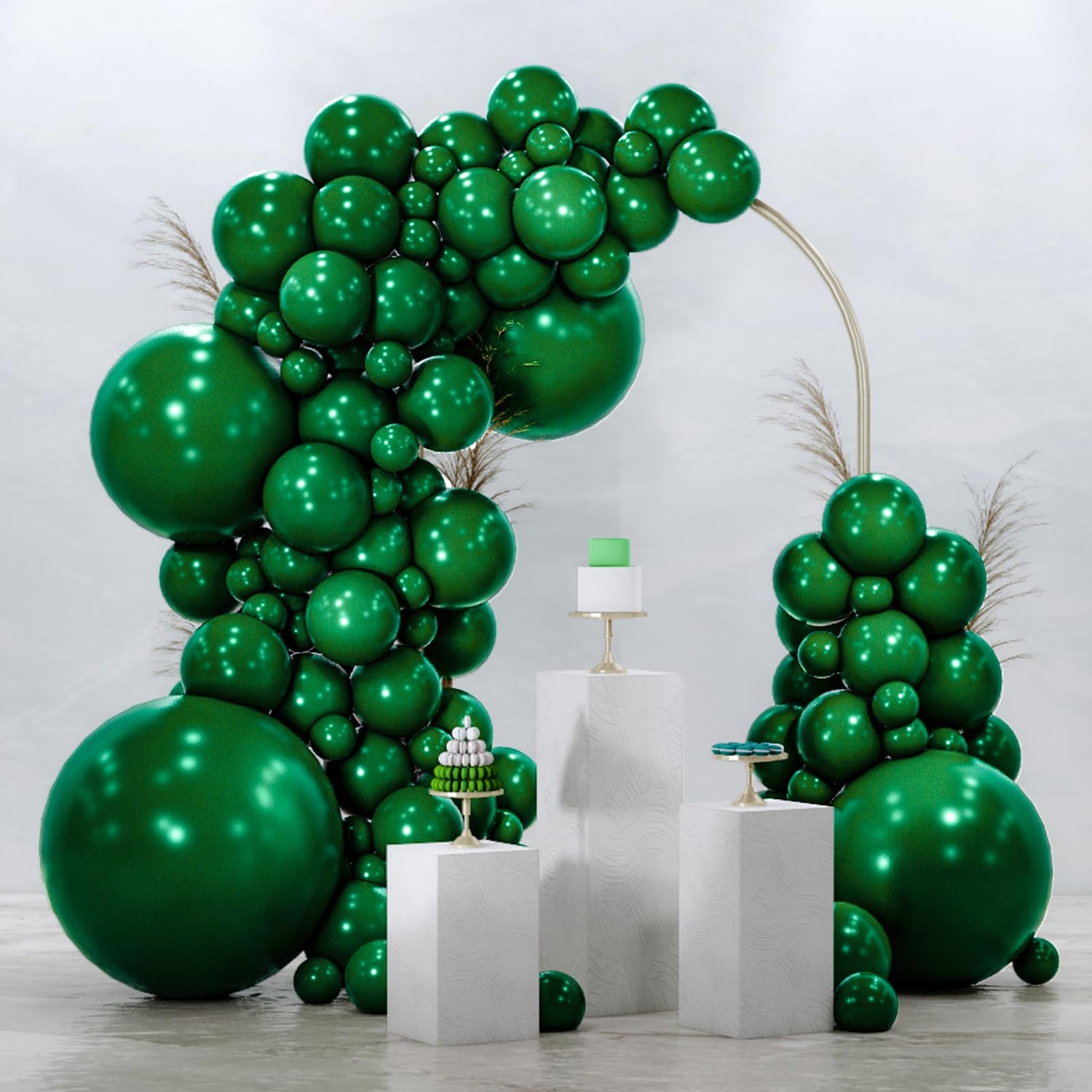 Green-Y56 Balloons Arch Kit Garland 99pcs (5/10/12/18/36 inch)