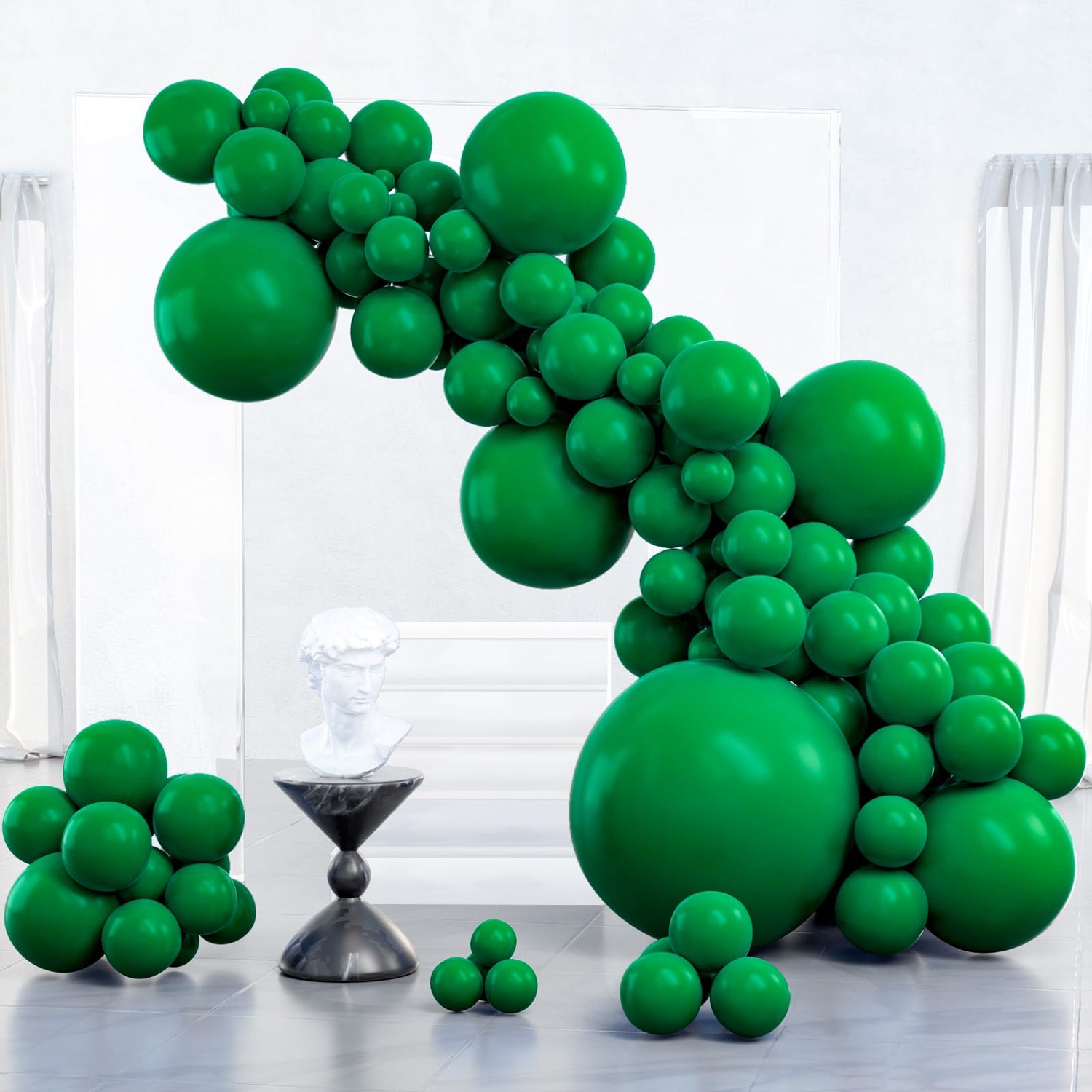 Green-Y56 Balloons Arch Kit Garland 127pcs (5/10/12/18/36 inch)