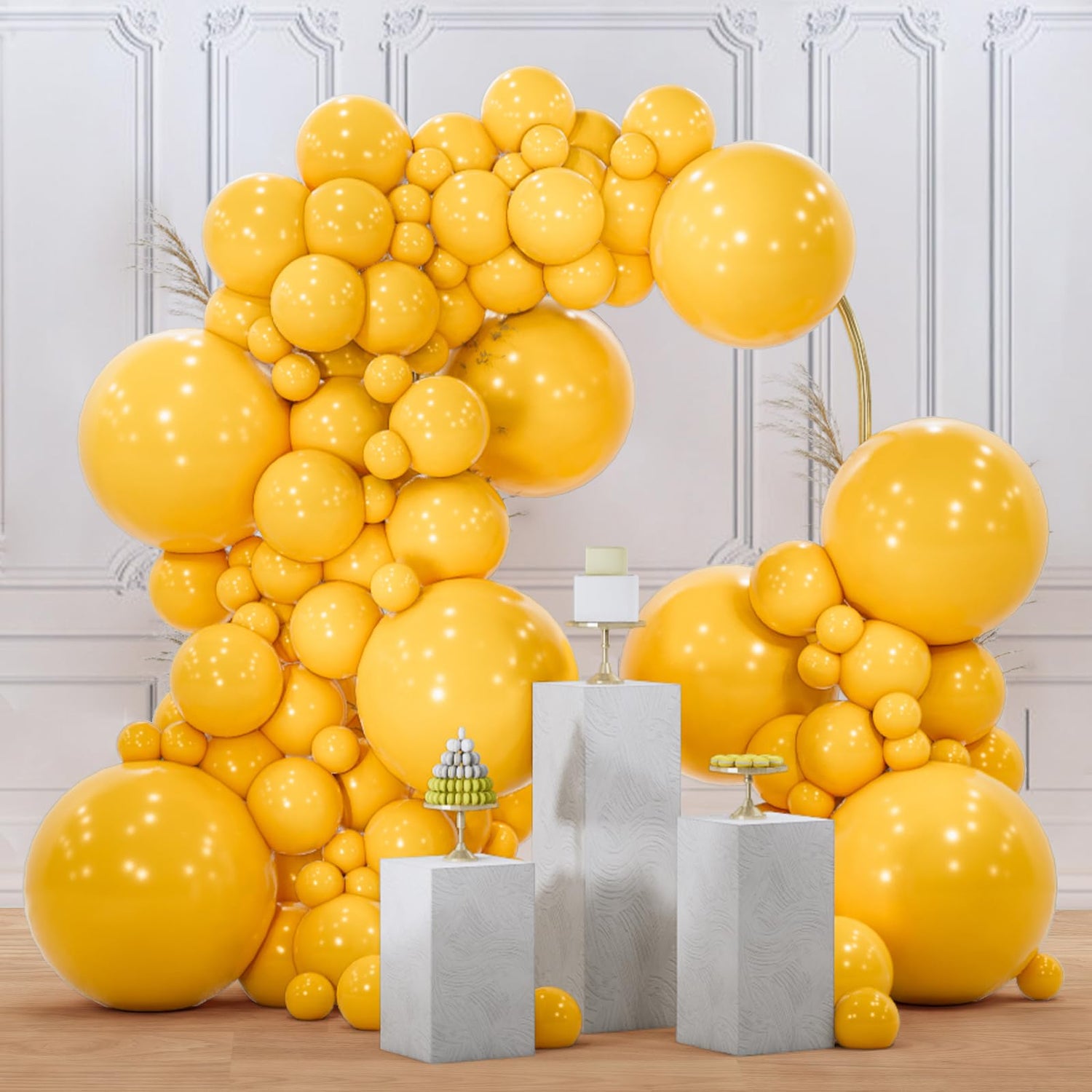 Yellow-Y10 Balloons Arch Kit Garland 100pcs (5/10/12/18 inch)