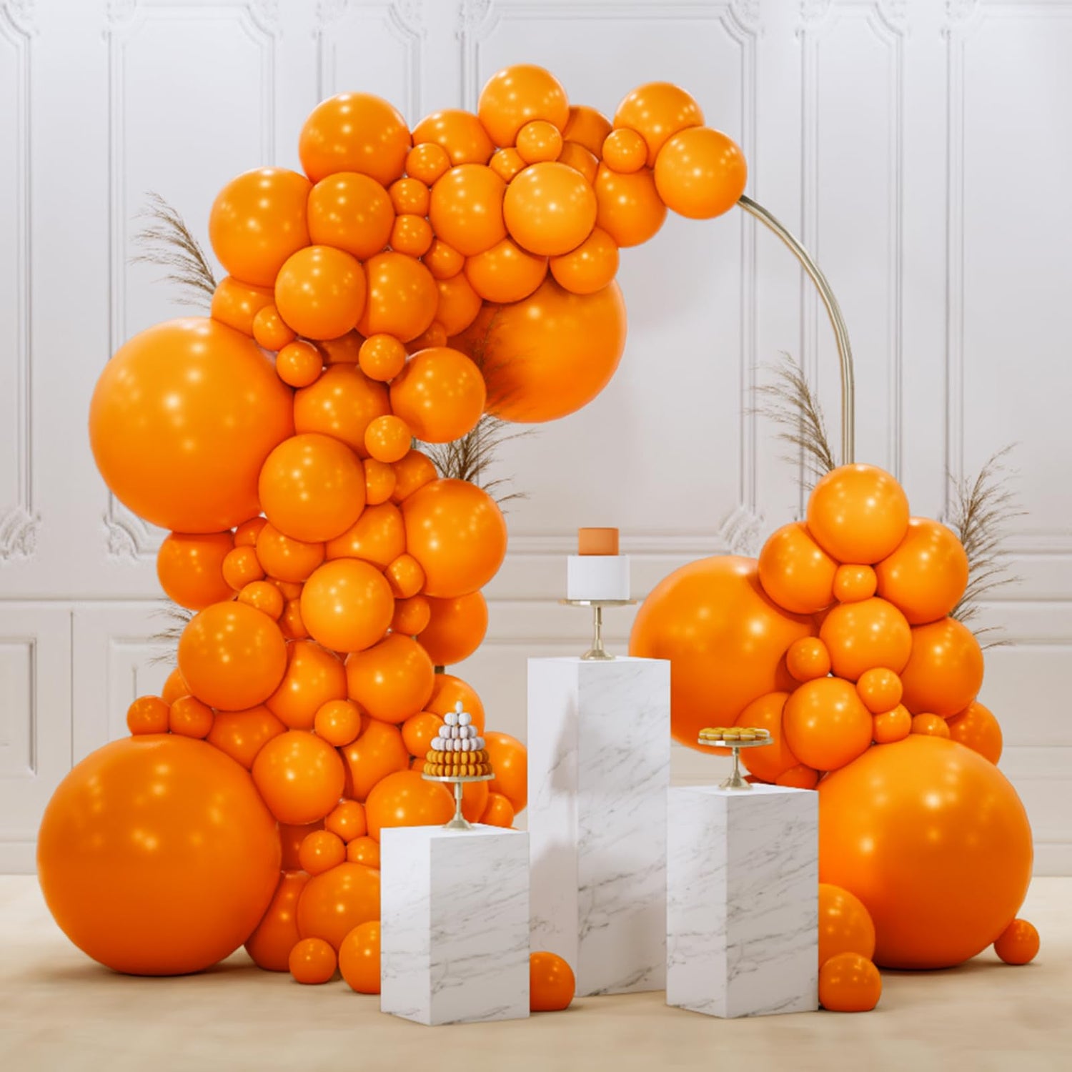 Orange-Y9 Balloons Arch Kit Garland 145pcs (5/10/12/18 inch)