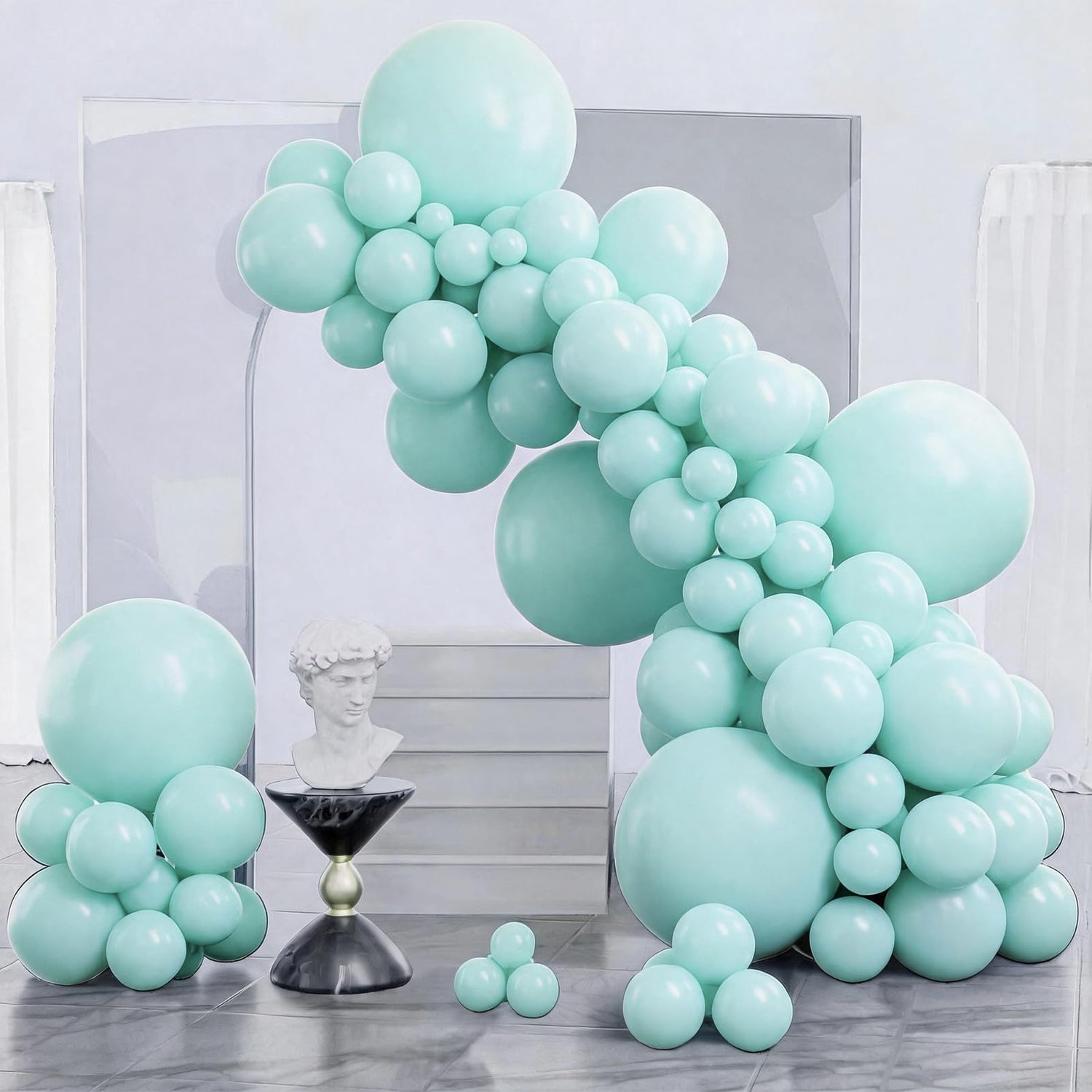 Blue-Q03 Balloons Arch Kit Garland 140pcs (5/10/12/18 inch)