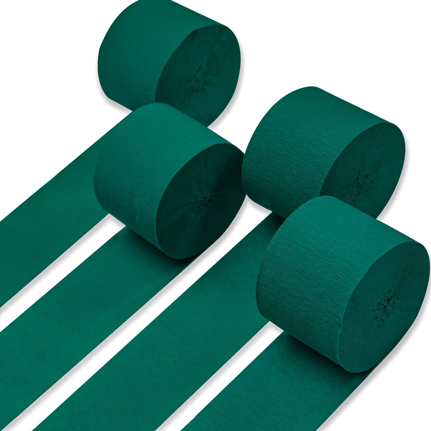 Turquoise Crepe Paper 4pcs