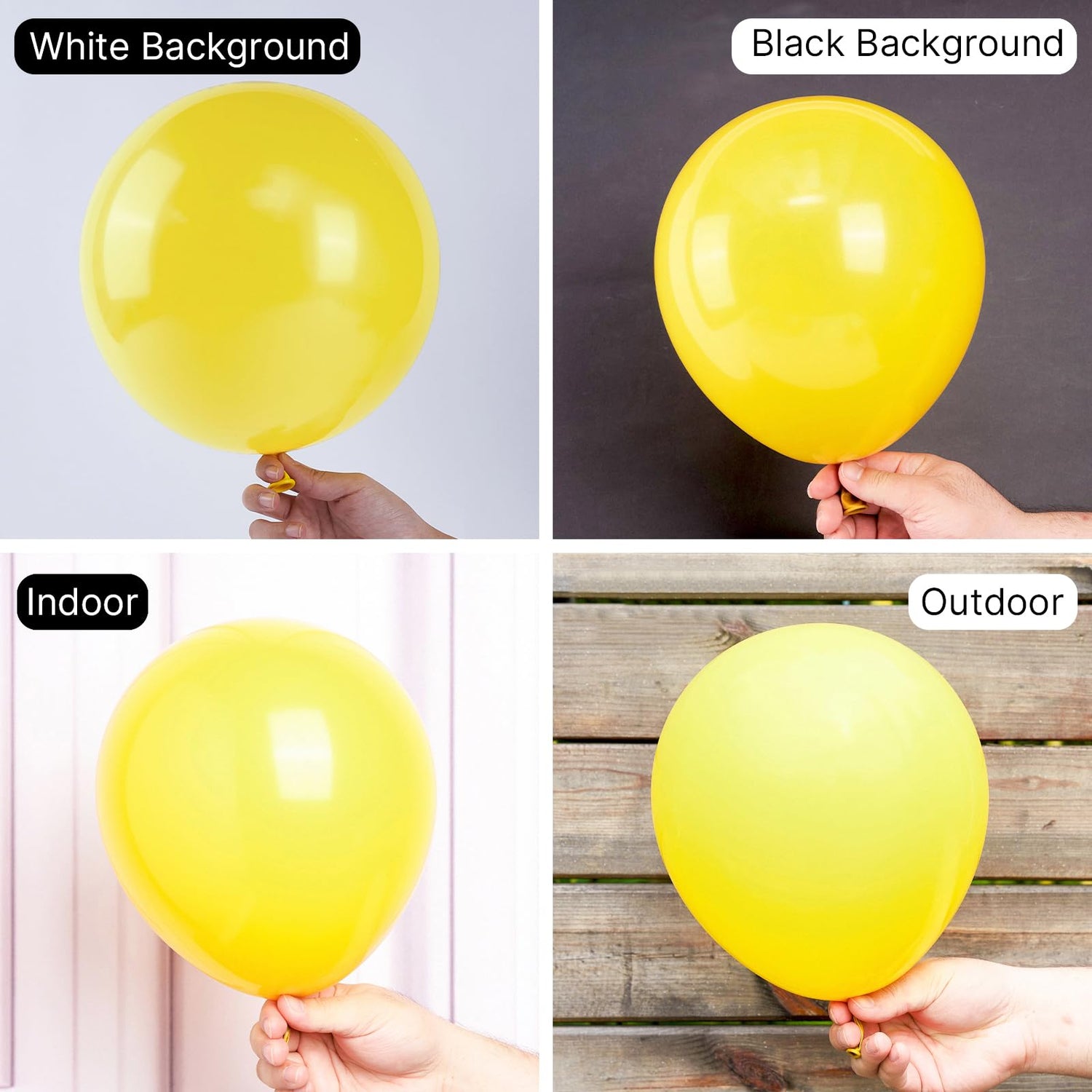 Yellow-Y55 Balloons 50pcs (12 inch)