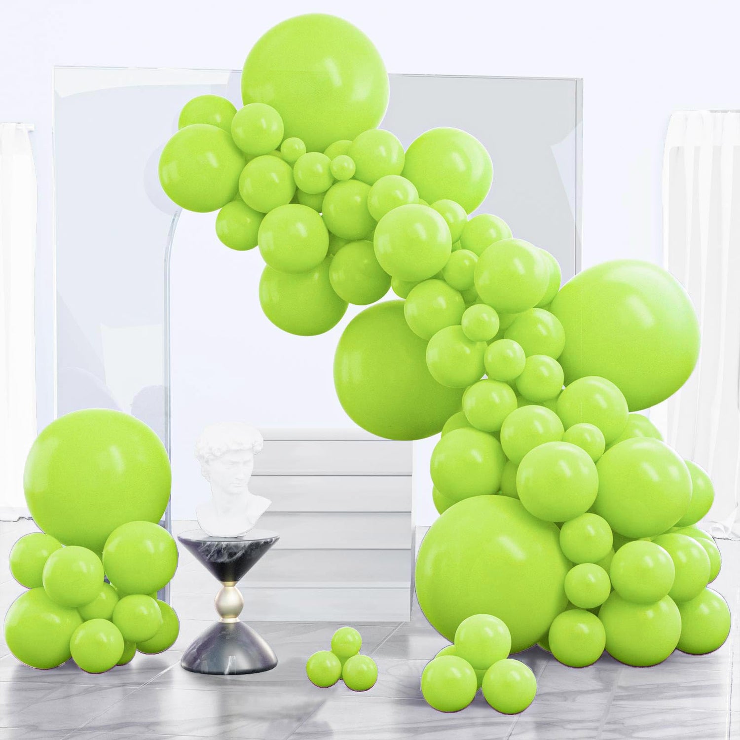 Green-Y6 Balloons Arch Kit Garland 130pcs (5/10/12/18 inch)