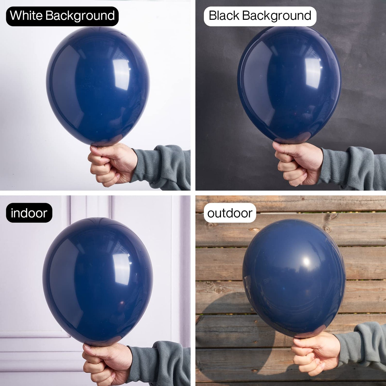 Blue-Y72 Balloons 50pcs (12 inch)