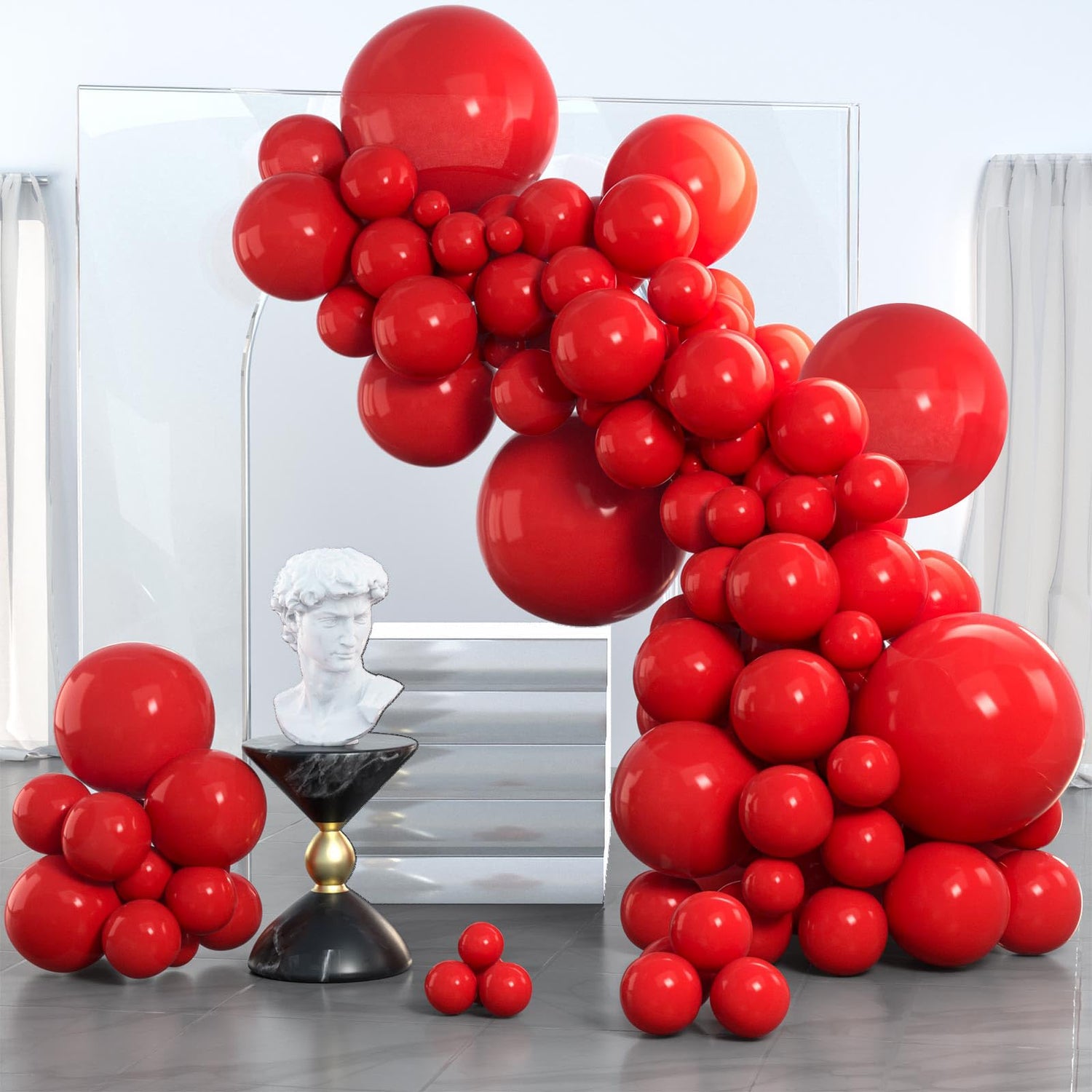 Red-Y57 Balloons Arch Kit Garland 152pcs (5/10/12/18 inch)
