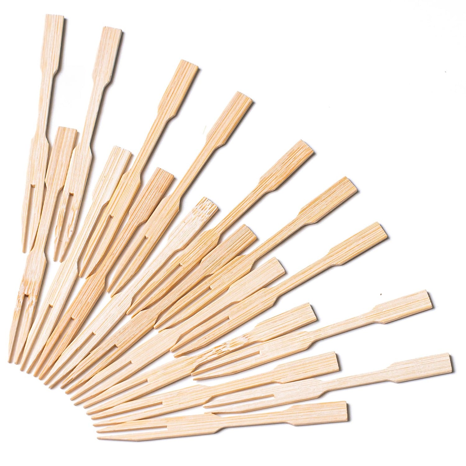 Natural Wood Cocktail Picks (Bamboo) 300pcs