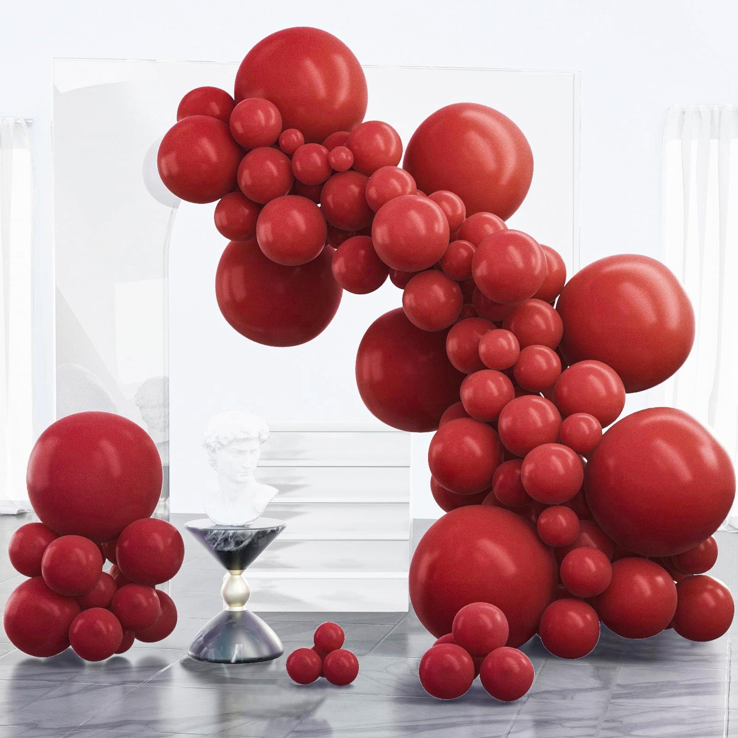Red-Y75 Balloons Arch Kit Garland 100pcs (5/10/12/18 inch)