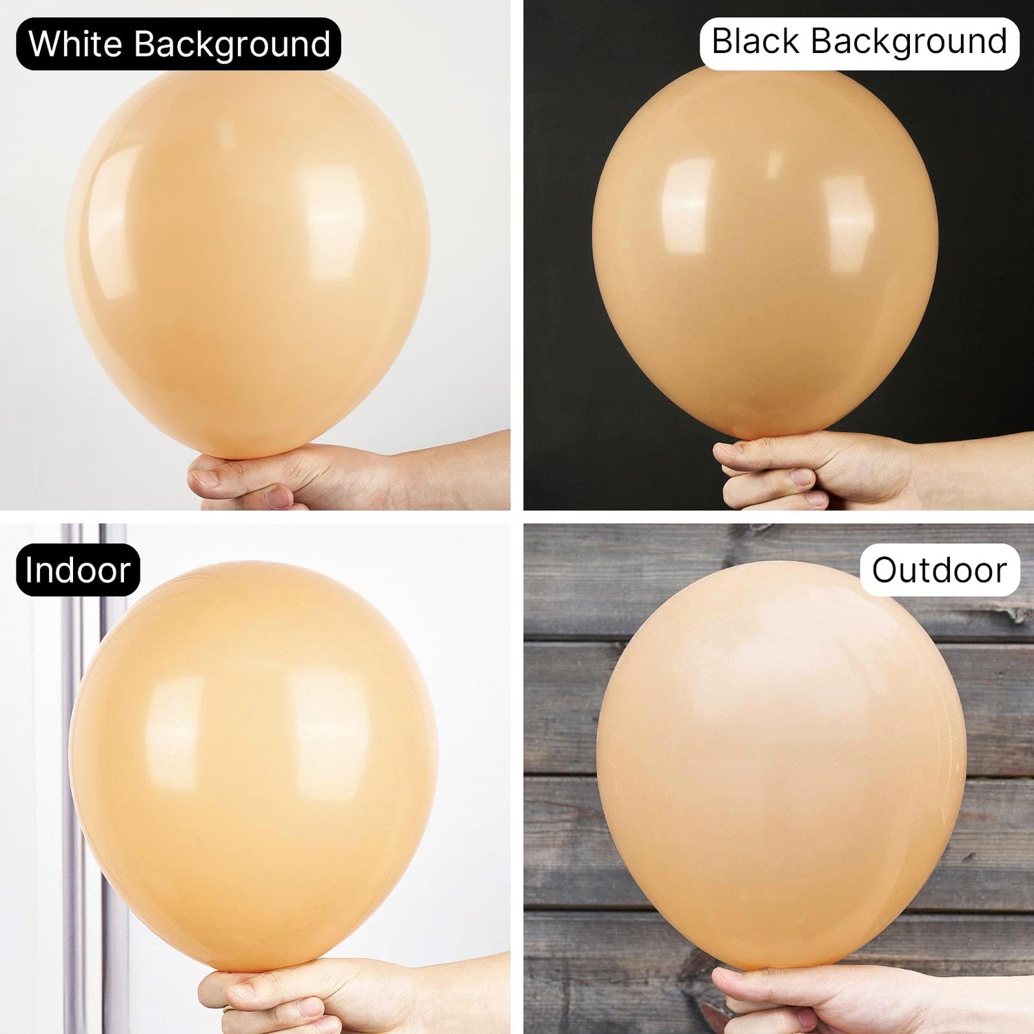 Brown-Y103 Balloons 50pcs (12 inch)