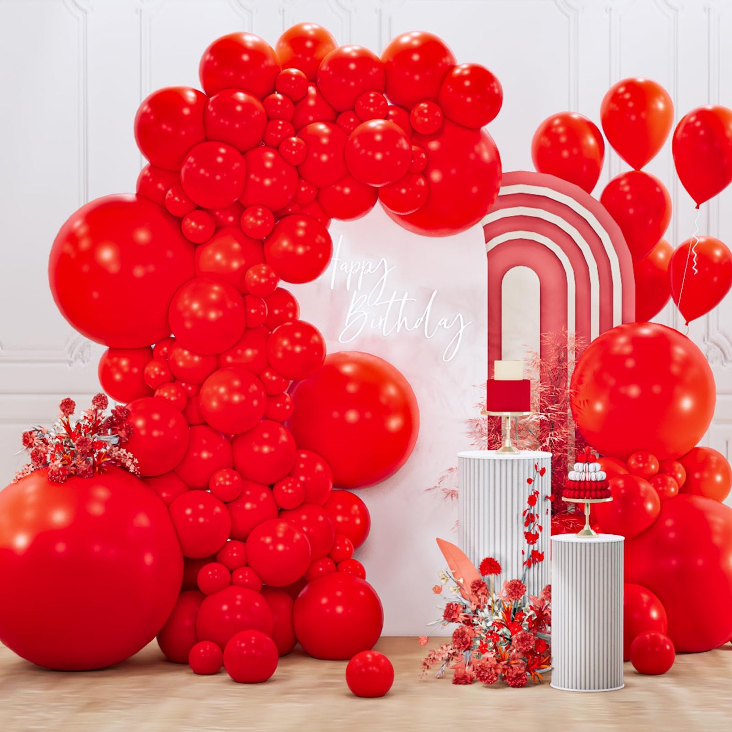 Red-Y57 Balloons Arch Kit Garland 127pcs (5/10/12/18/36 inch)