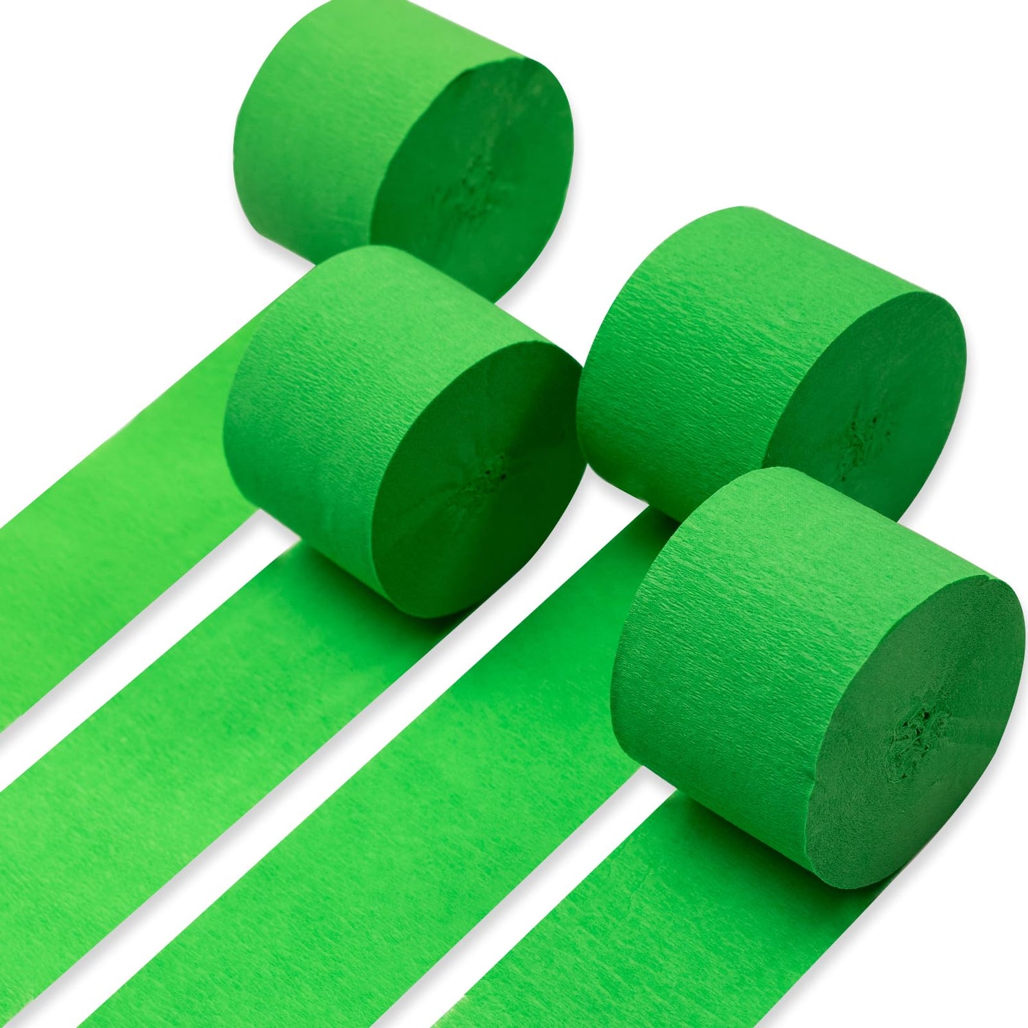 Grass Green Crepe Paper 4pcs