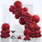 Burgundy-Y62 Balloons Arch Kit Garland 140pcs (5/10/12/18 inch)