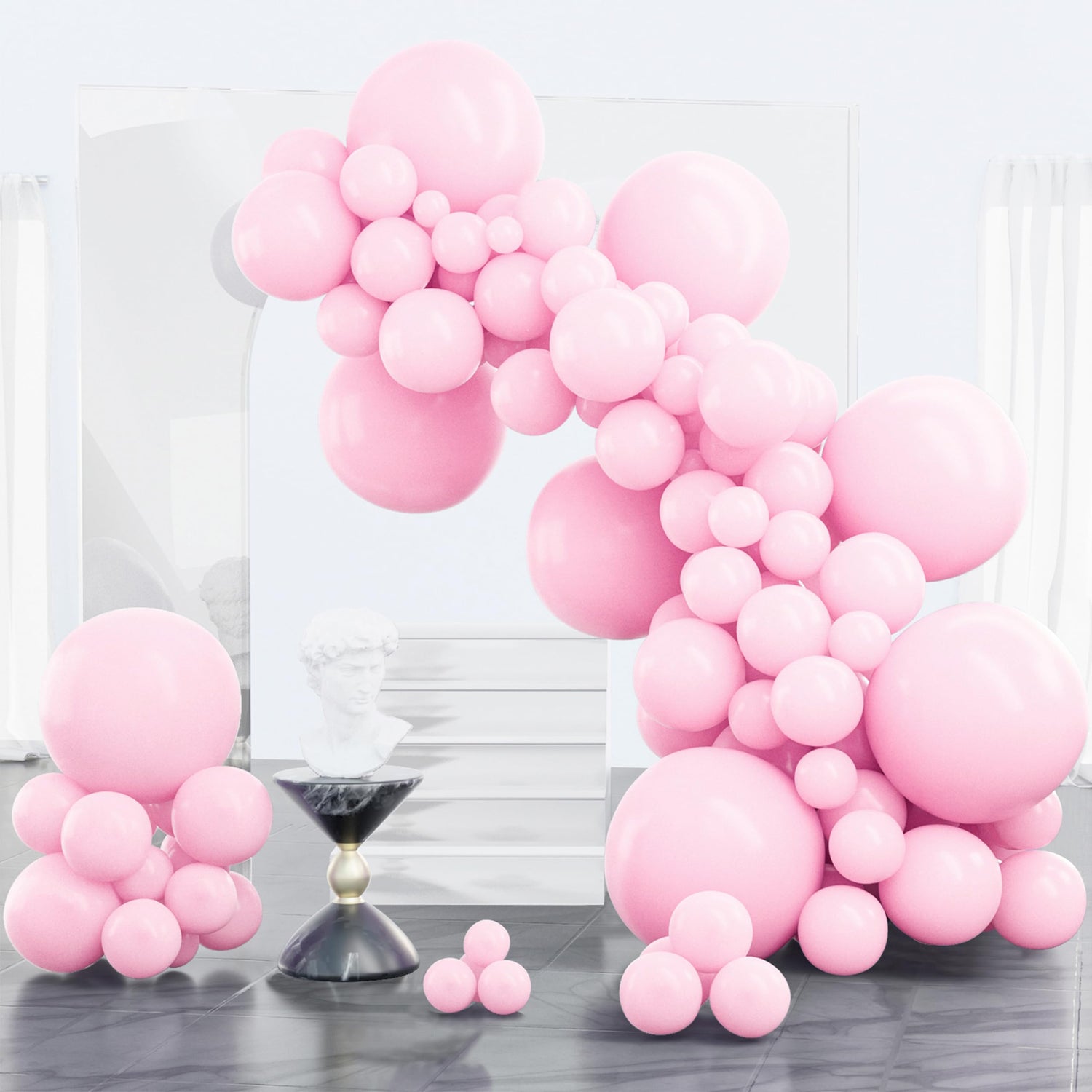 Pink-Q05 Balloons Arch Kit Garland 100pcs (5/10/12/18 inch)