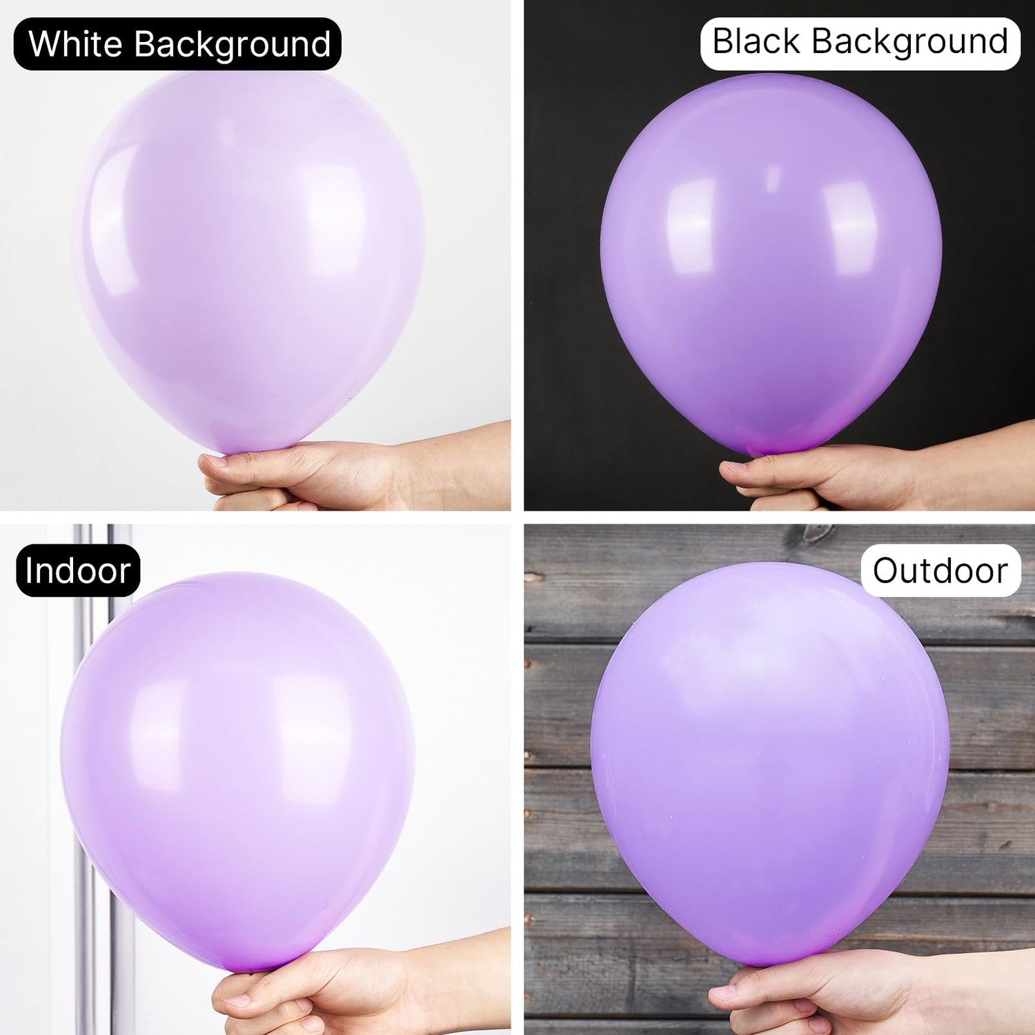 Macaron Purple-Q10 Balloons 100pcs (12 inch)