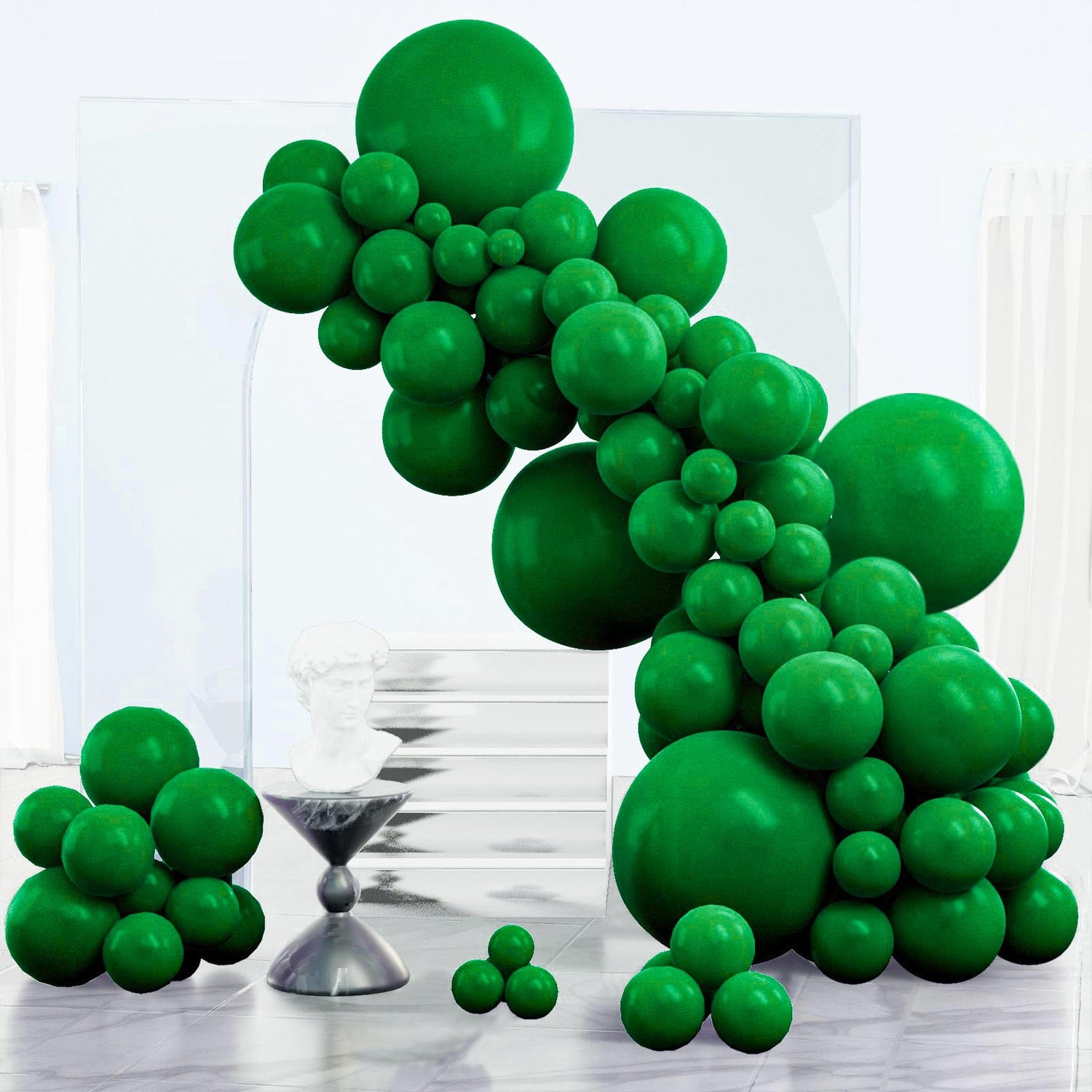 Green-Y56 Balloons Arch Kit Garland 152pcs (5/10/12/18 inch)