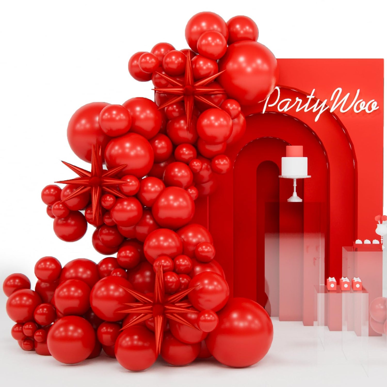 Red-Y57 Balloons Arch Kit Garland 110pcs (5/10/12/18 inch)