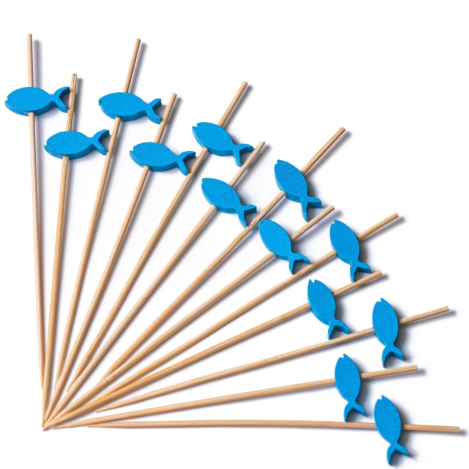 Blue-LG04 Cocktail Picks (Bamboo) 100pcs