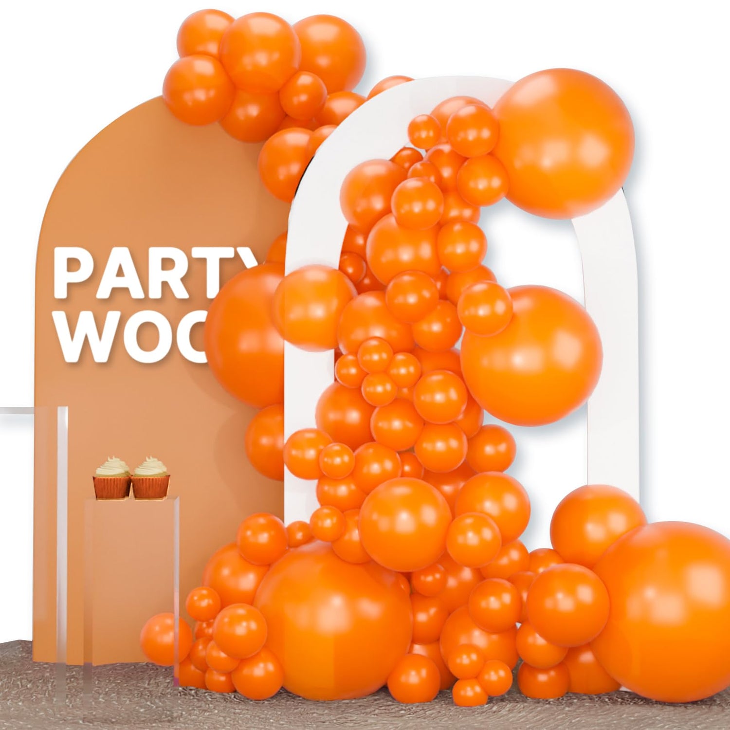 Orange-Y9 Balloons Arch Kit Garland 120pcs (5/10/12/18 inch)