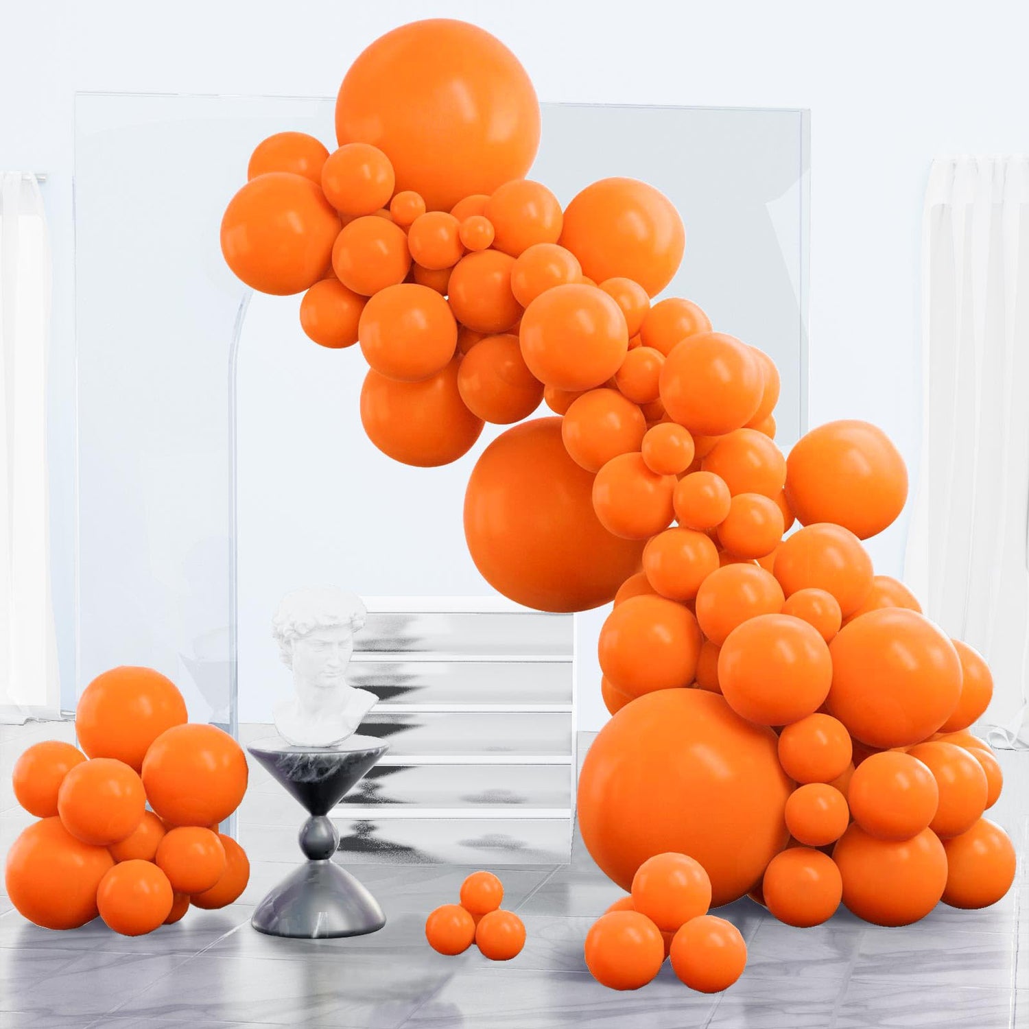 Orange-Y9 Balloons Arch Kit Garland 85pcs (5/10/12/18 inch)