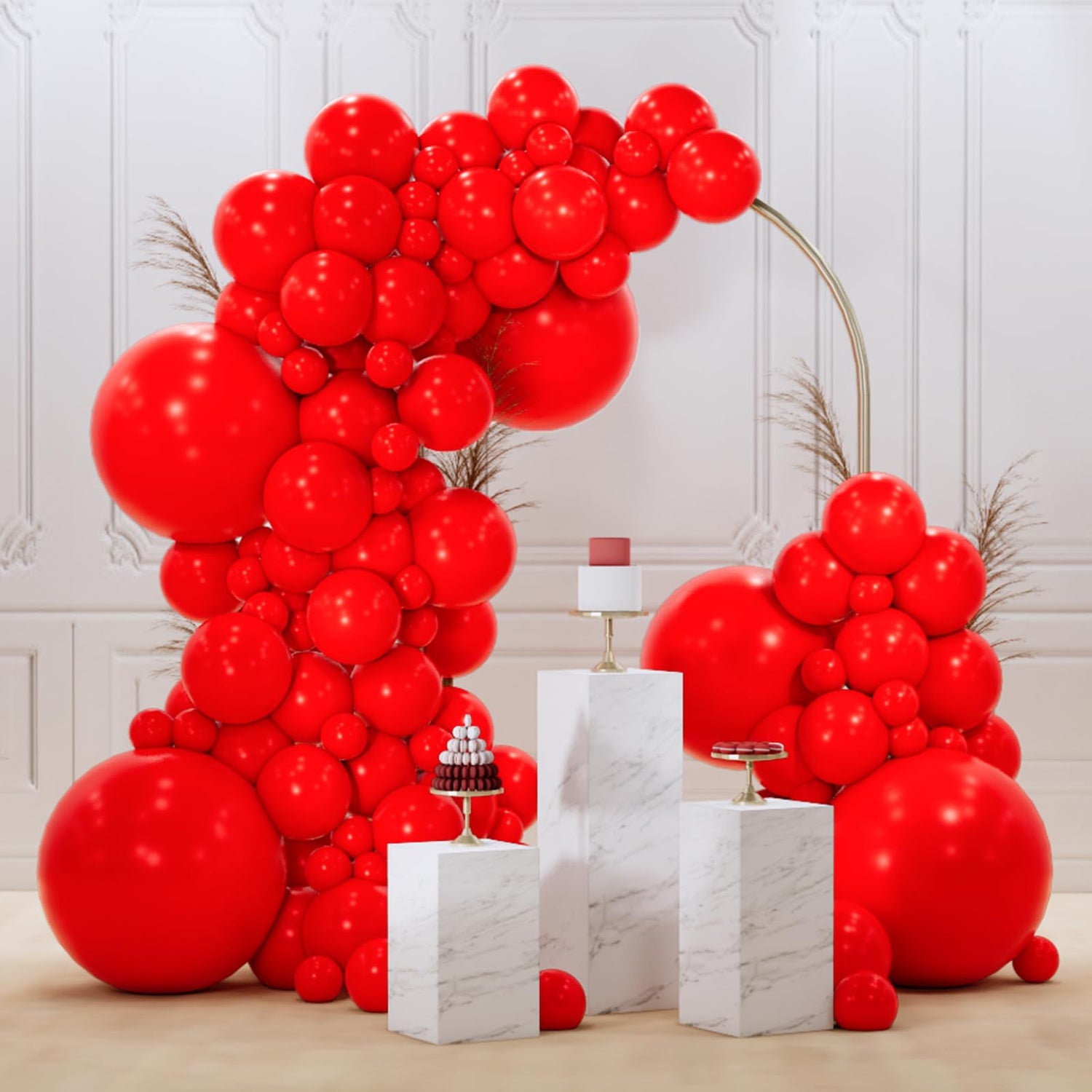 Red-Y57 Balloons Arch Kit Garland 145pcs (5/10/12/18 inch)