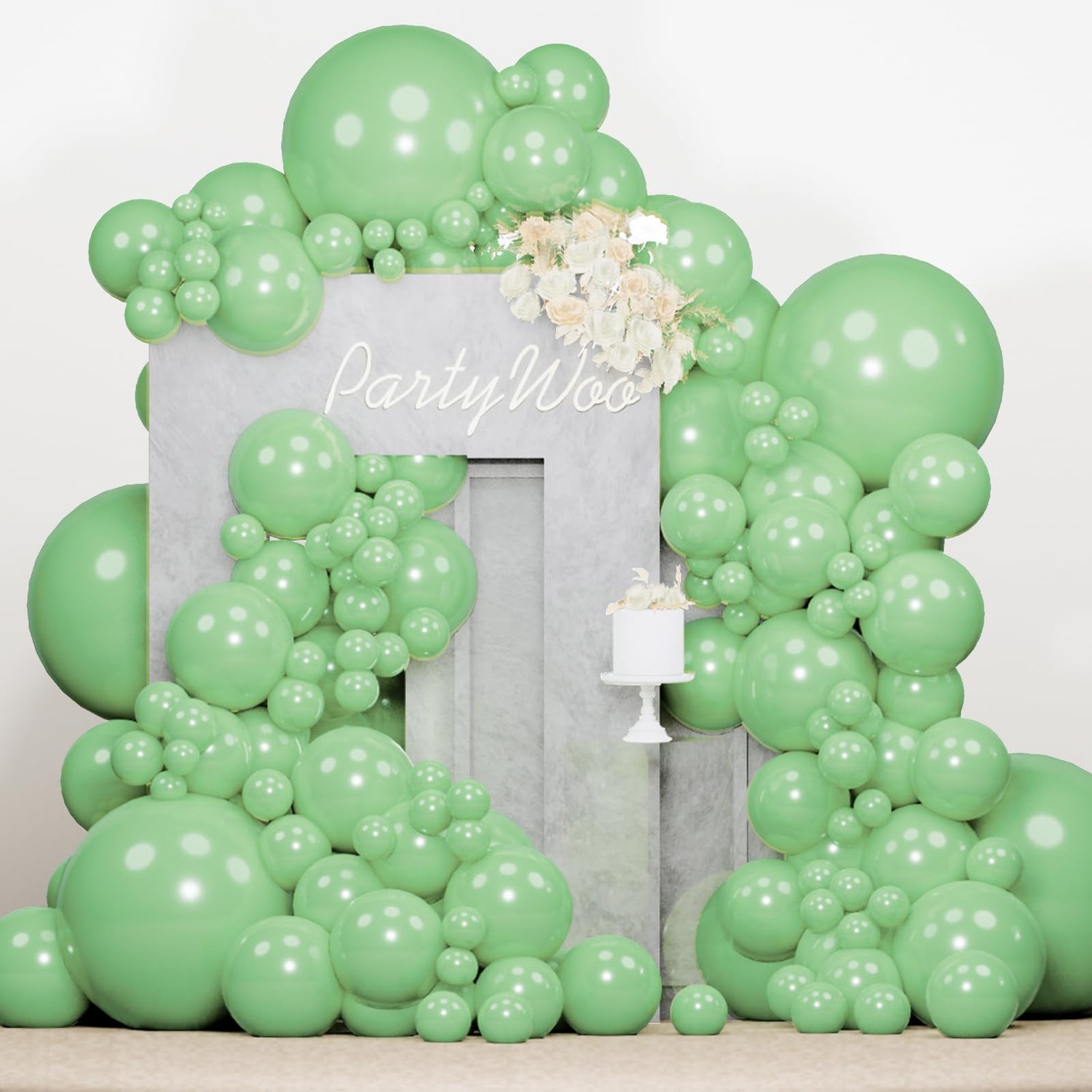 Green-Z43 Balloons Arch Kit Garland 140pcs (5/10/12/18 inch)