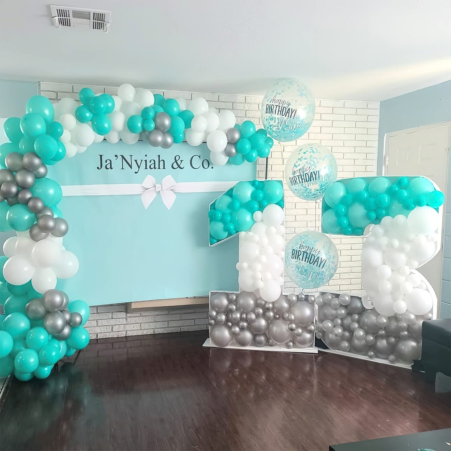 Blue-Y69 Balloons 50pcs (12 inch)