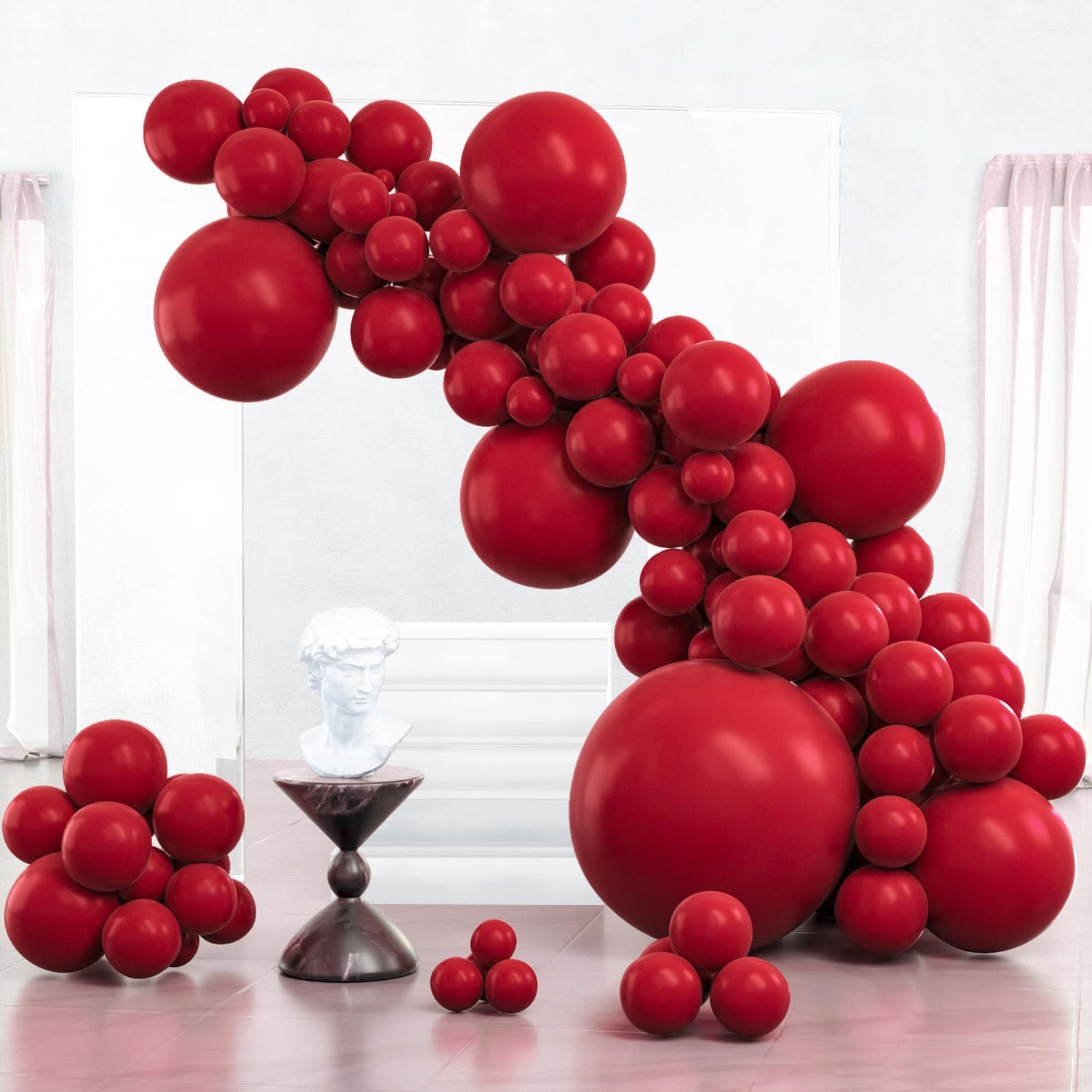 Red-Y75 Balloons Arch Kit Garland 100pcs (5/10/12/18/36 inch)