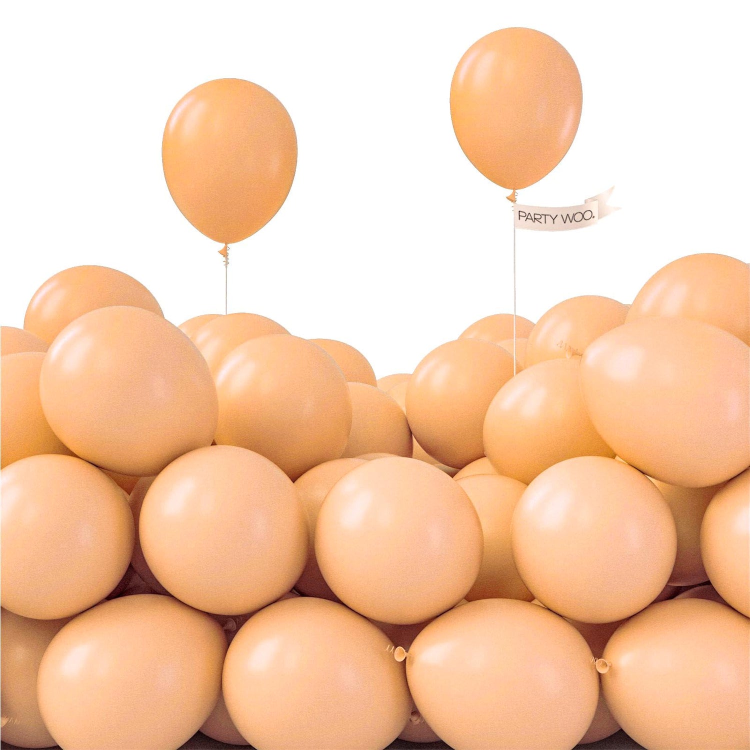 Brown-Y103 Balloons 100pcs (5 inch)