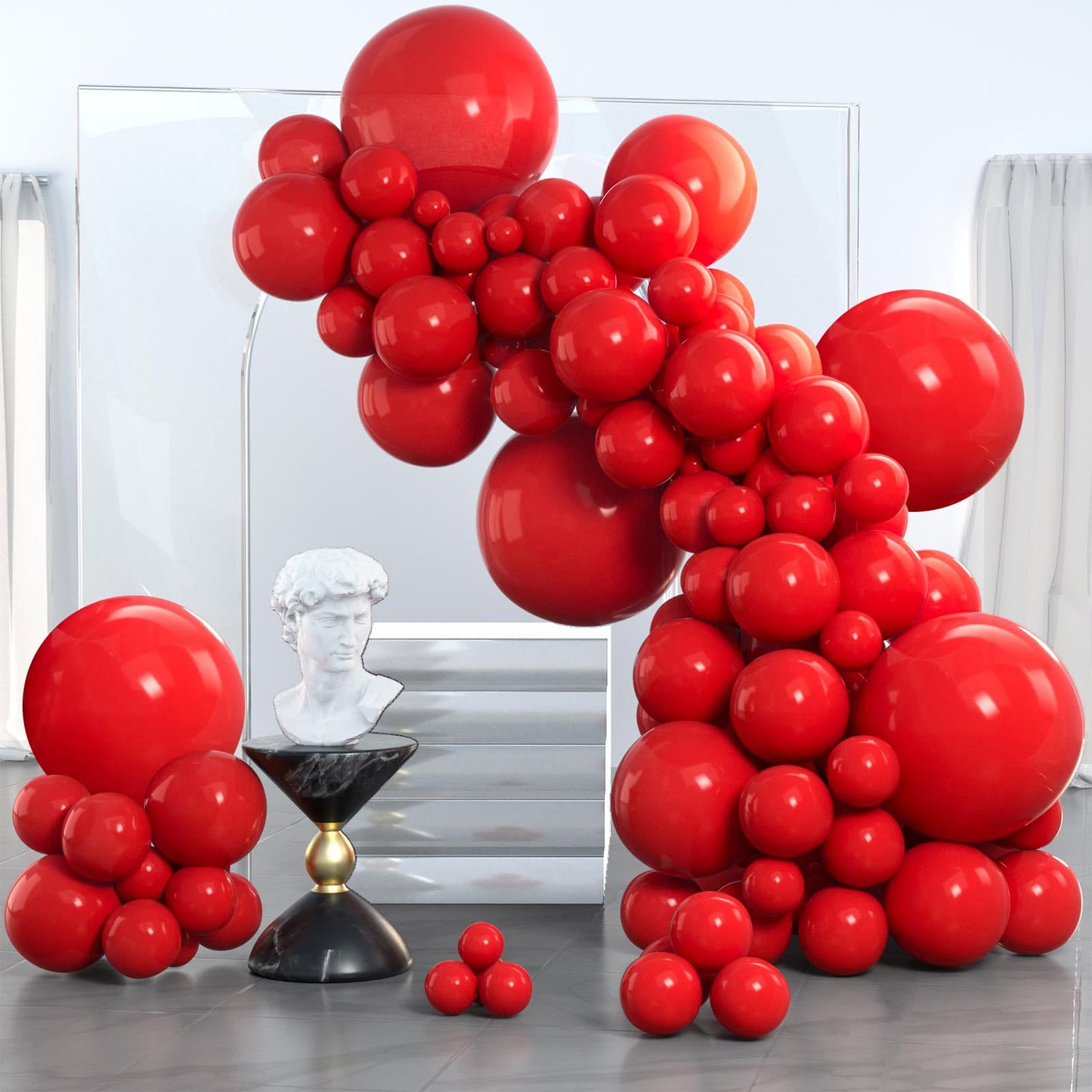 Red-Y57 Balloons Arch Kit Garland 130pcs (5/10/12/18 inch)