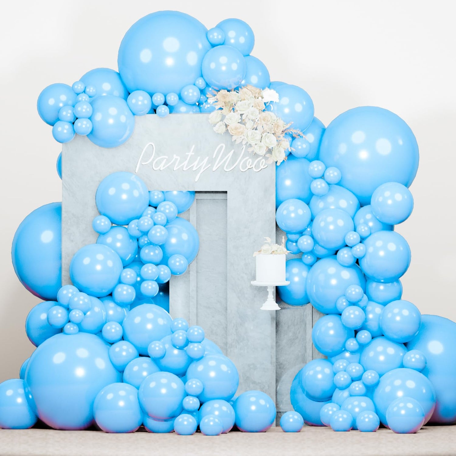 Blue-Y20 Balloons Arch Kit Garland 140pcs (5/10/12/18 inch)