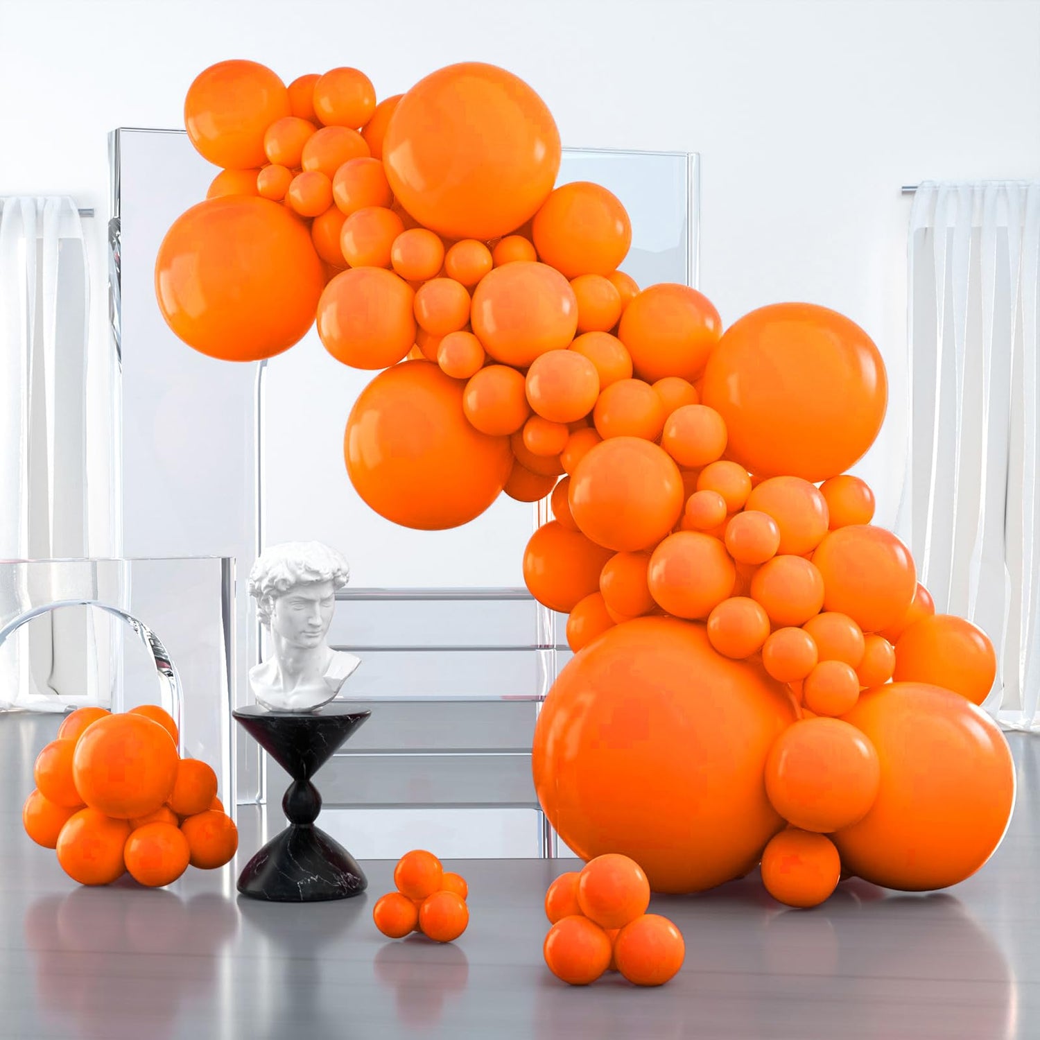 Orange-Y9 Balloons Arch Kit Garland 100pcs (5/10/12/18/36 inch)