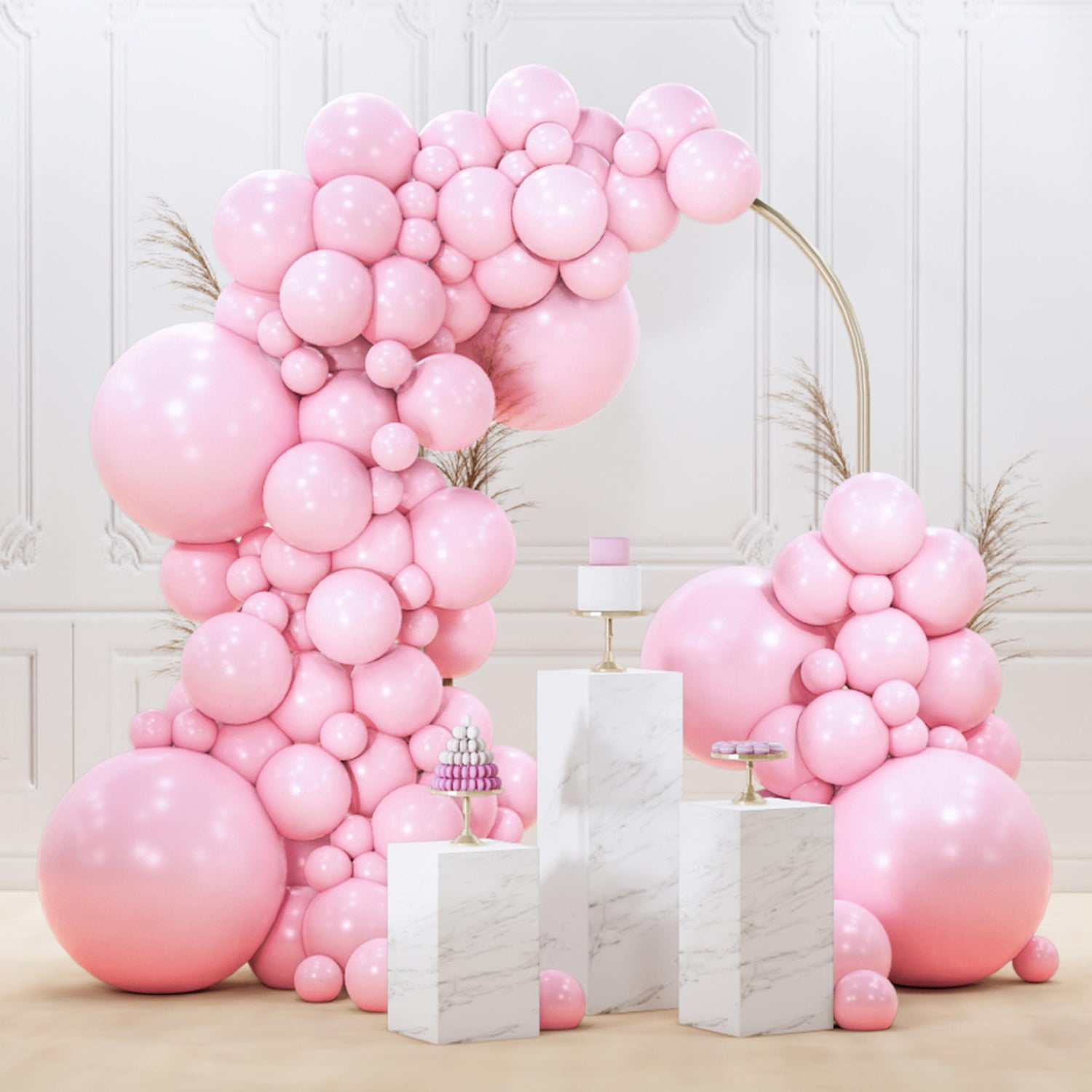 Pink-Q05 Balloons Arch Kit Garland 145pcs (5/10/12/18 inch)