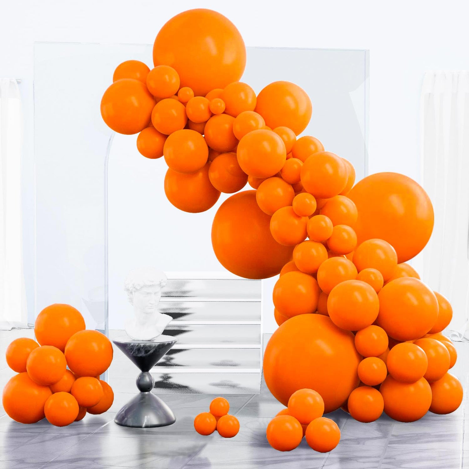 Orange-Y9 Balloons Arch Kit Garland 152pcs (5/10/12/18 inch)