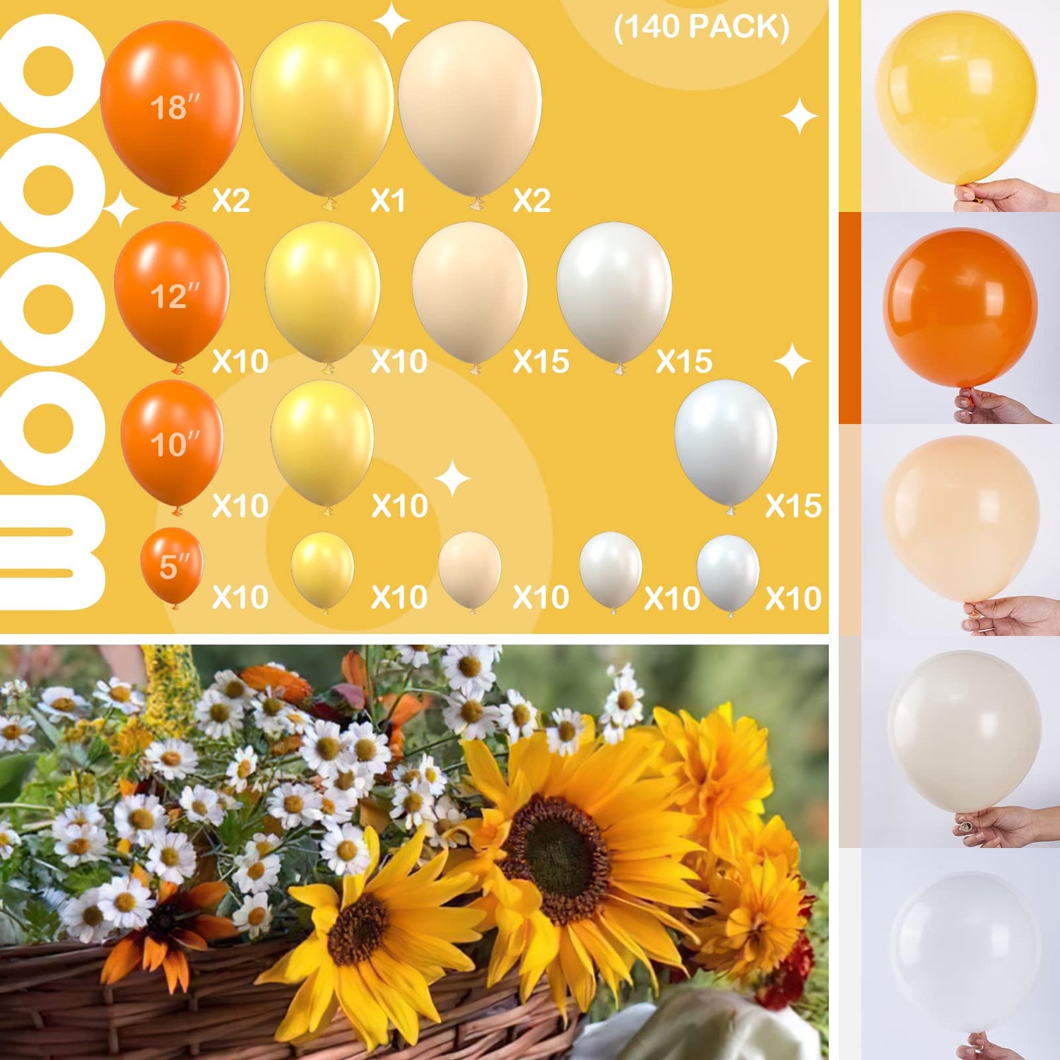 Balloons 140pcs
