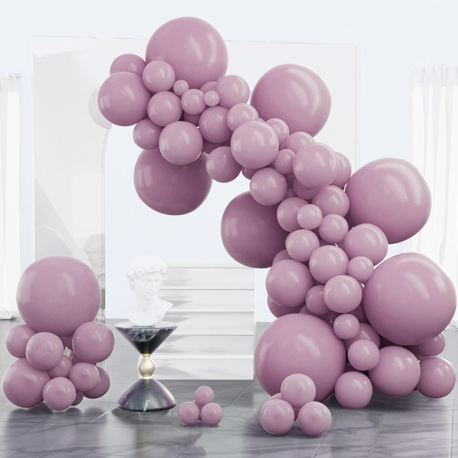 Purple-F29 Balloons Arch Kit Garland 100pcs (5/10/12/18 inch)