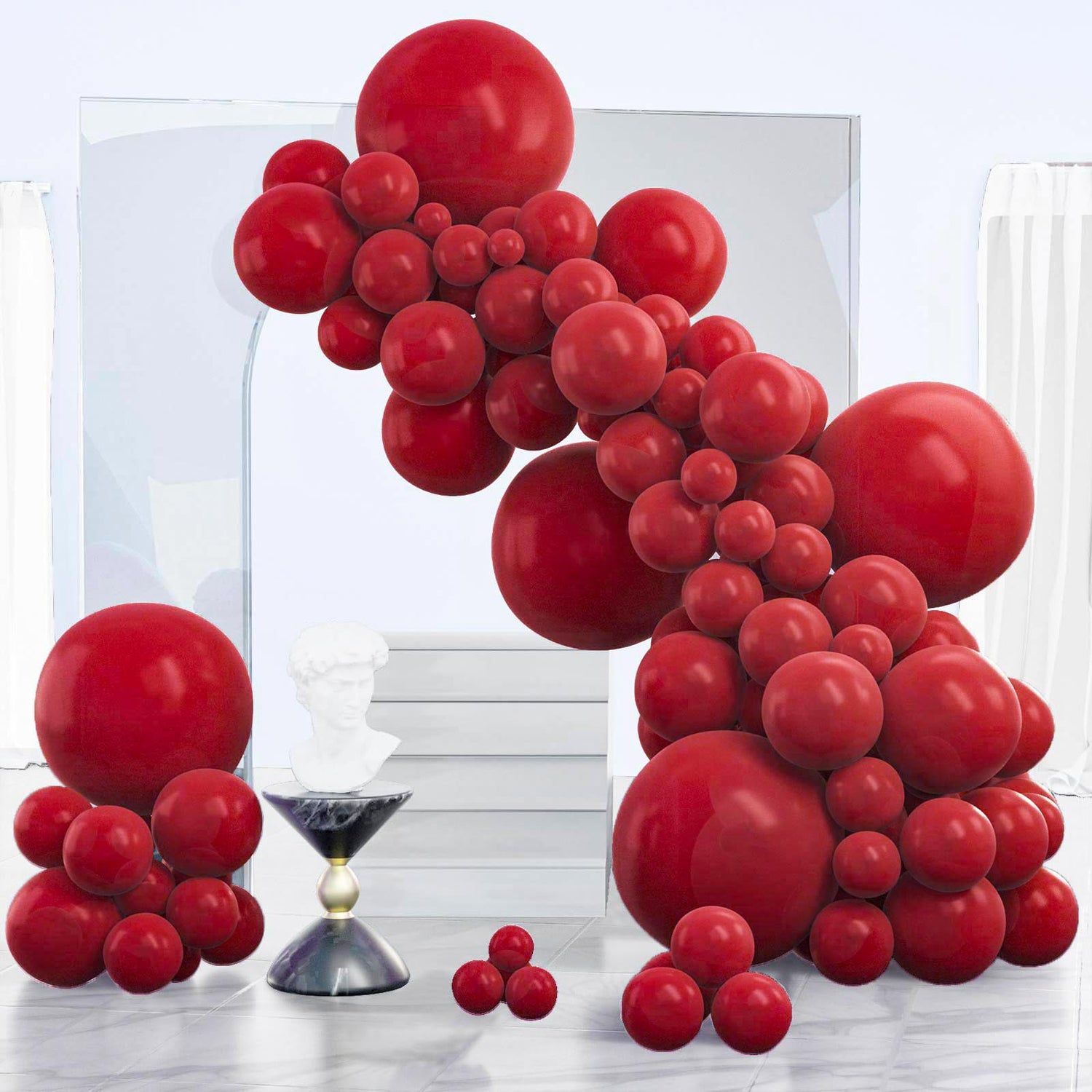Red-Y75 Balloons Arch Kit Garland 140pcs (5/10/12/18 inch)